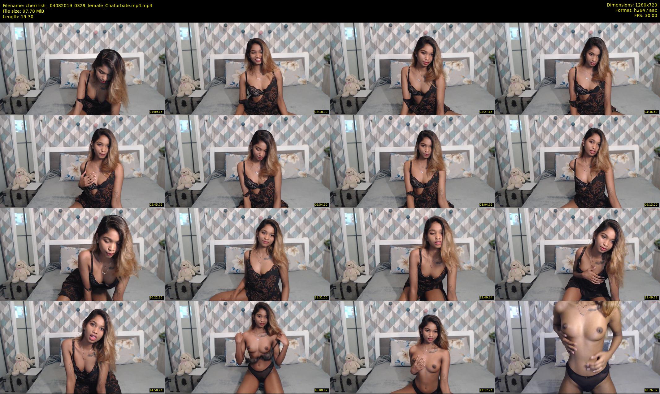 cherrrish_ — 20 minute Chaturbate female cam show recording, 720p, Aug 4, 2019