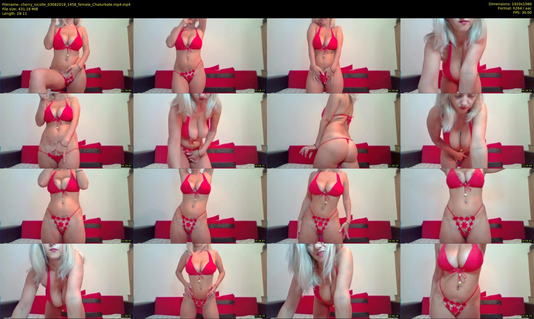 cherry_nicolle — 29 minute Chaturbate female cam show recording, 1080p, Aug 3, 2019
