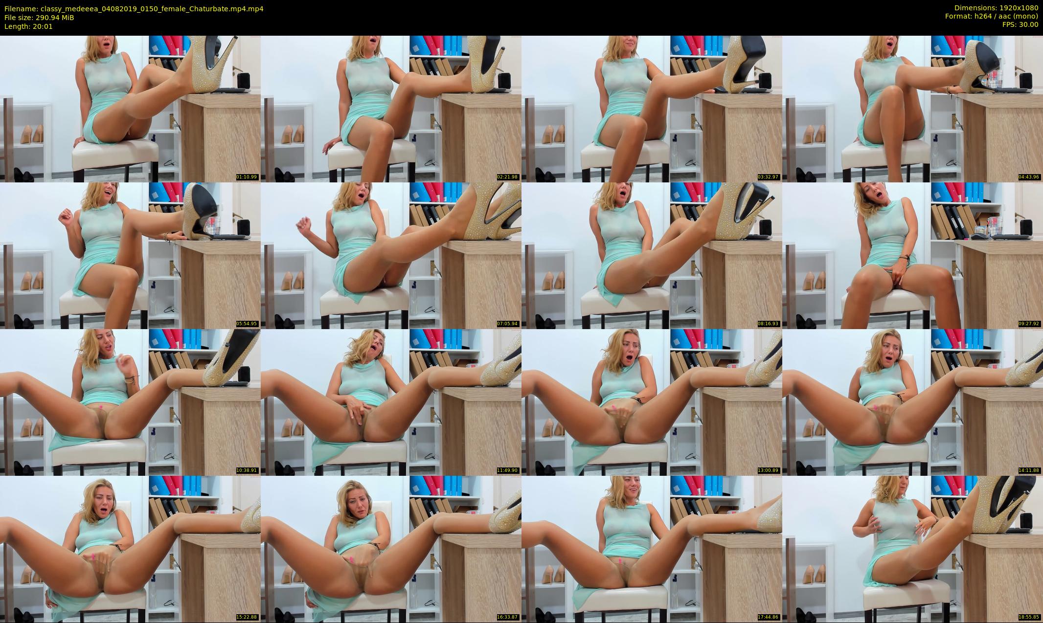 classy_medeeea — 21 minute Chaturbate female cam show recording, 1080p, Aug 4, 2019