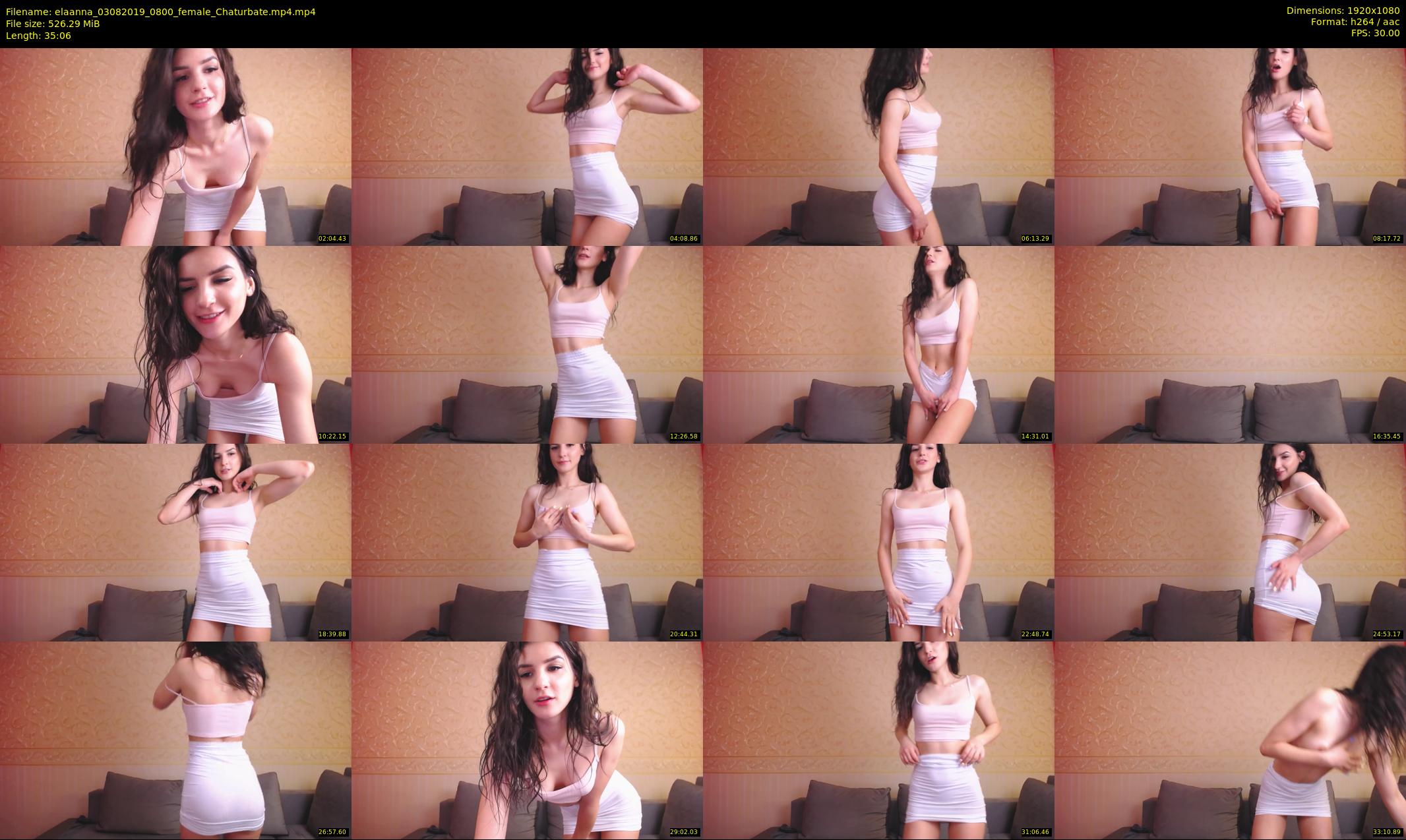 elaanna — 36 minute Chaturbate female cam show recording, 1080p, Aug 3, 2019
