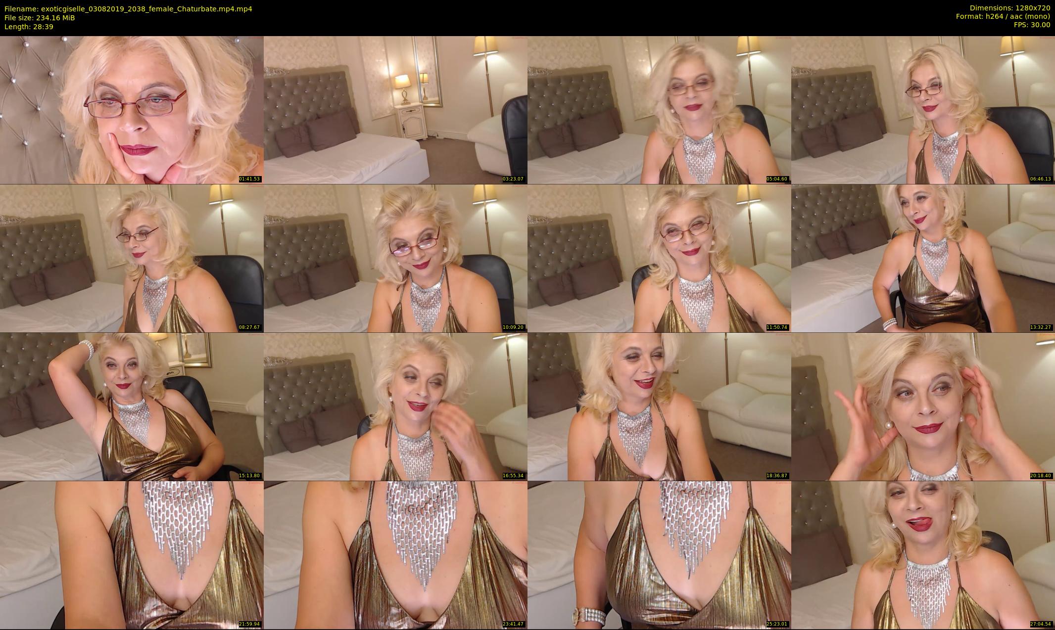 exoticgiselle — 29 minute Chaturbate female cam show recording, 720p, Aug 3, 2019