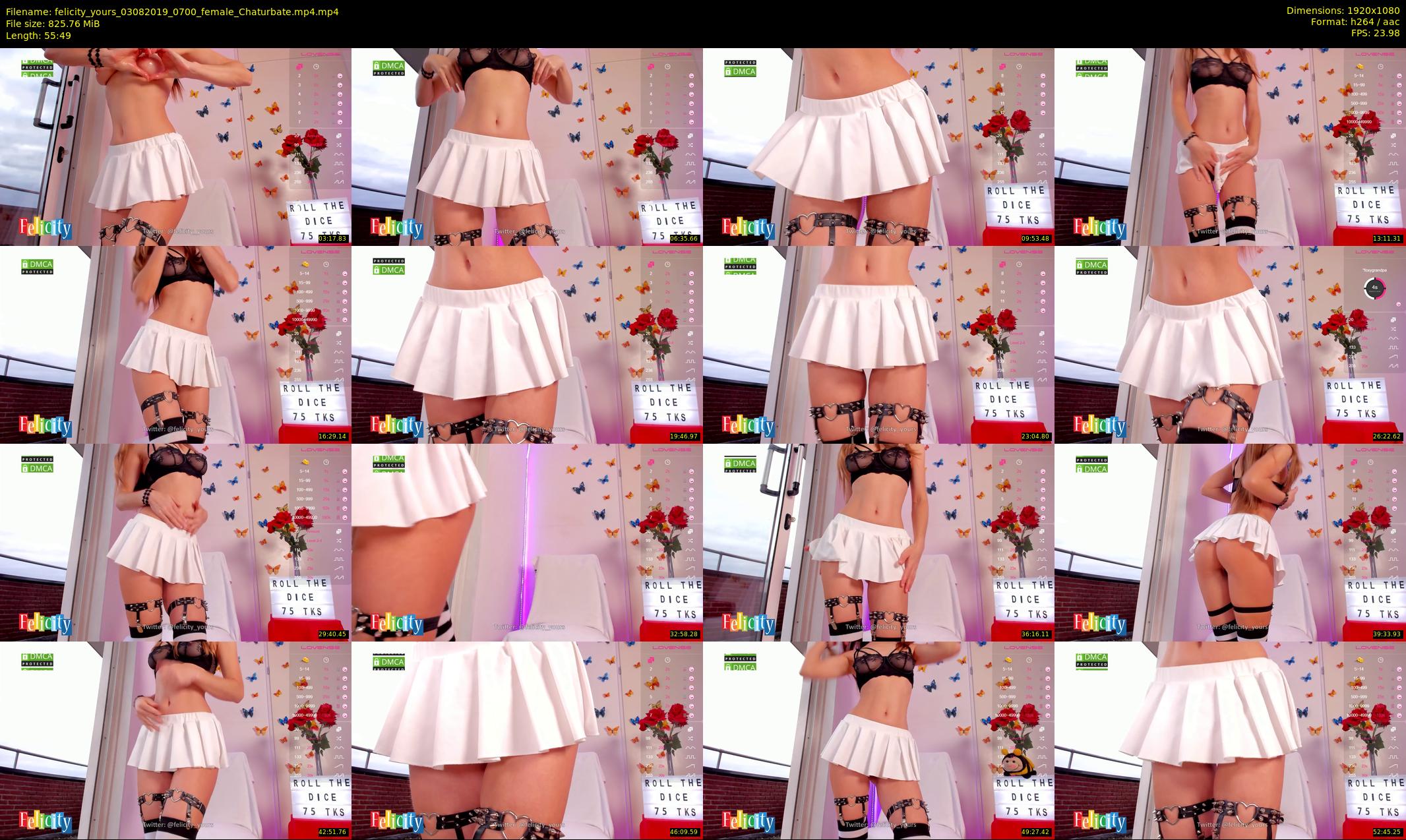 felicity_yours — 56 minute Chaturbate female cam show recording, 1080p, Aug 3, 2019