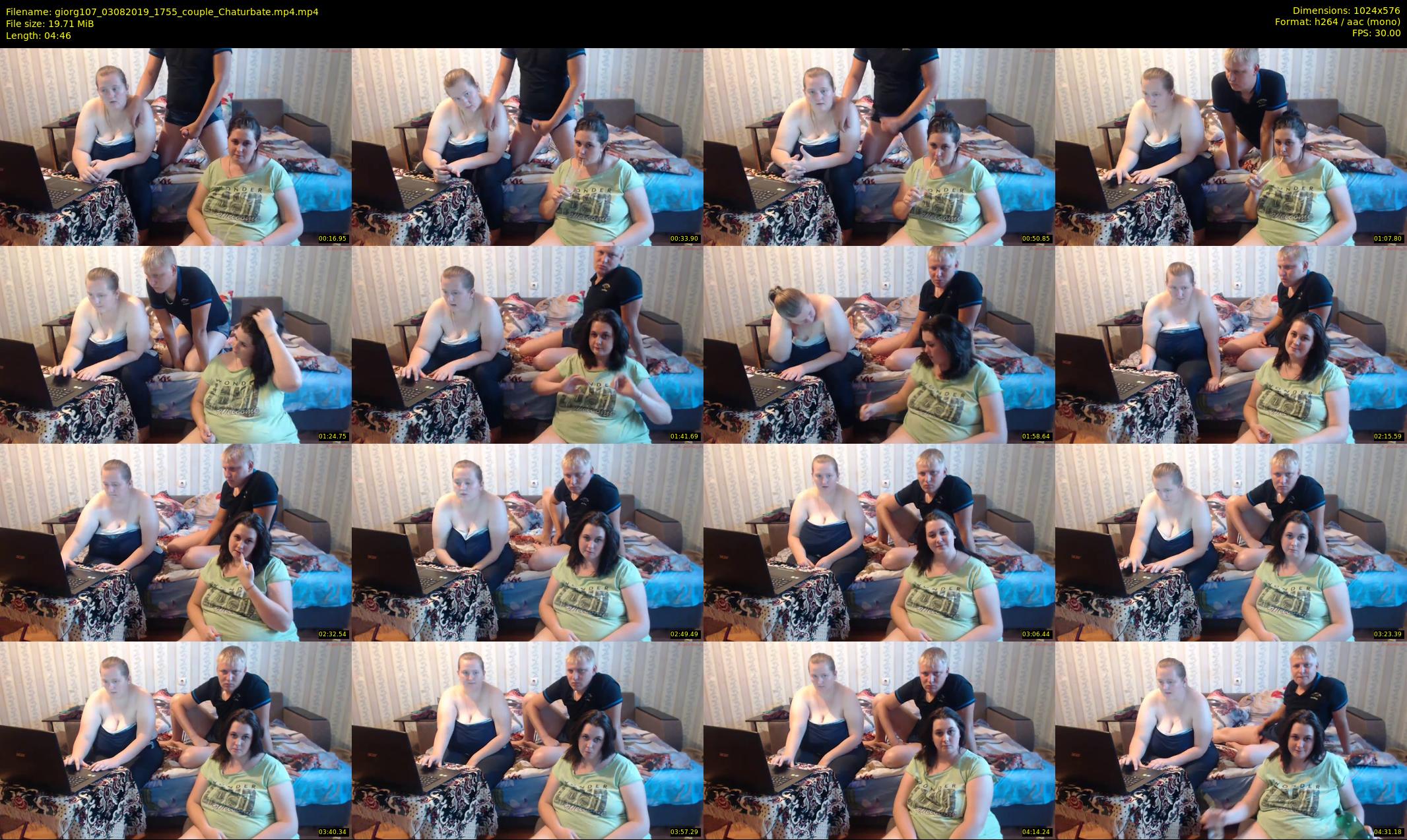 giorg107 — 5 minute Chaturbate couple cam show recording, 480p, Aug 3, 2019