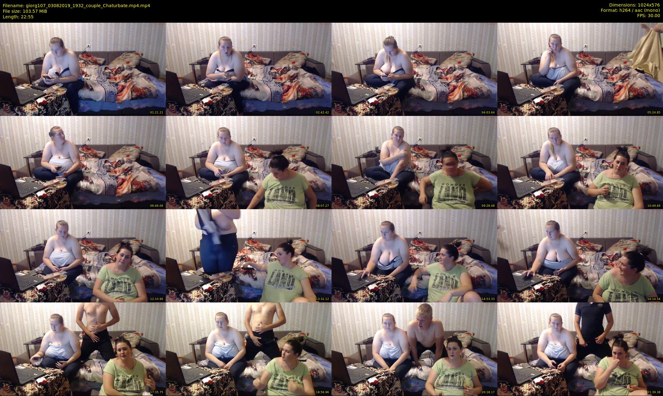 giorg107 — 23 minute Chaturbate couple cam show recording, 480p, Aug 3, 2019