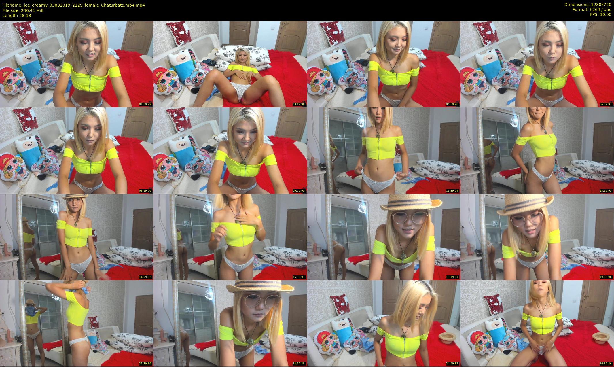 ice_creamy — 29 minute Chaturbate female cam show recording, 720p, Aug 3, 2019