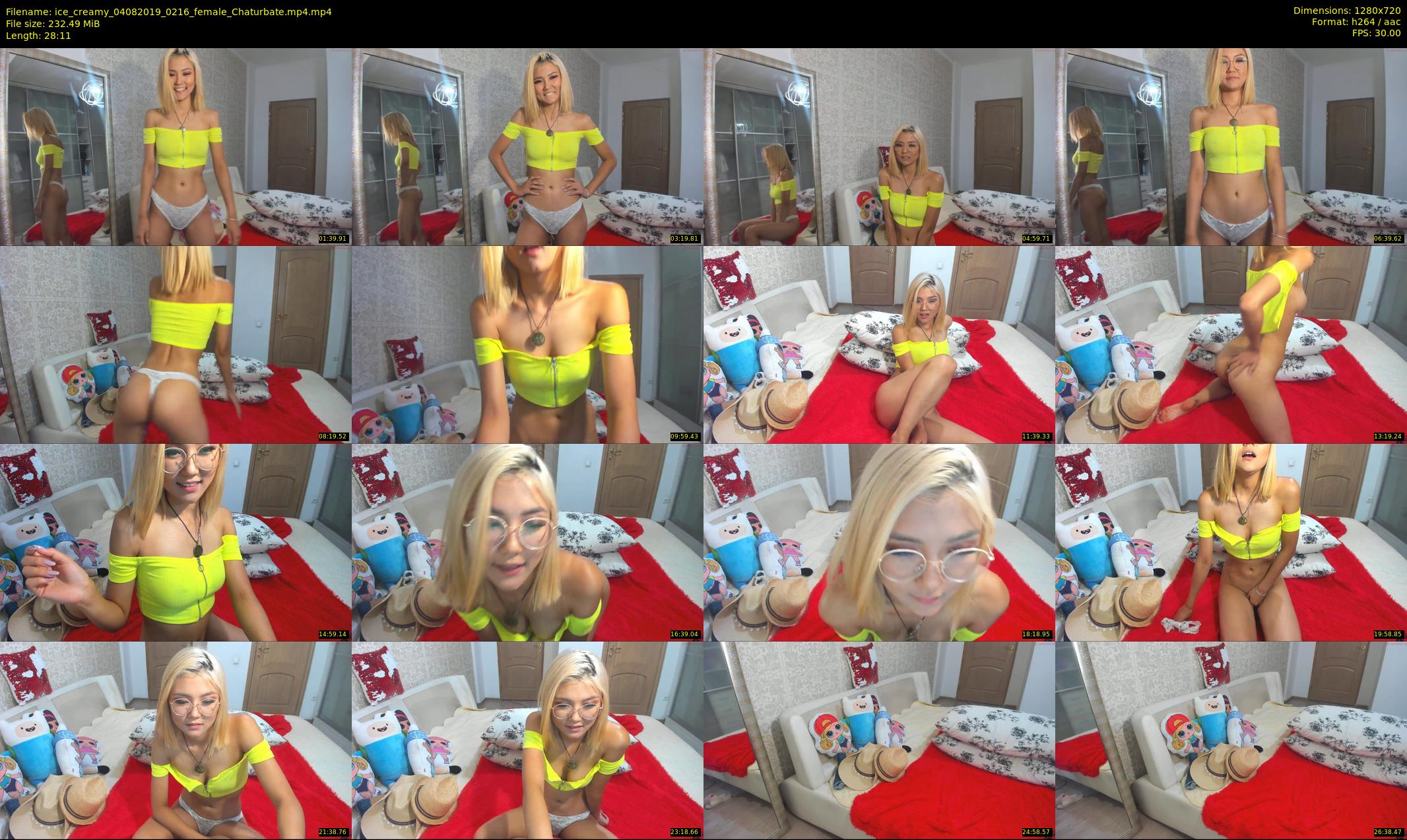 ice_creamy — 29 minute Chaturbate female cam show recording, 720p, Aug 4, 2019