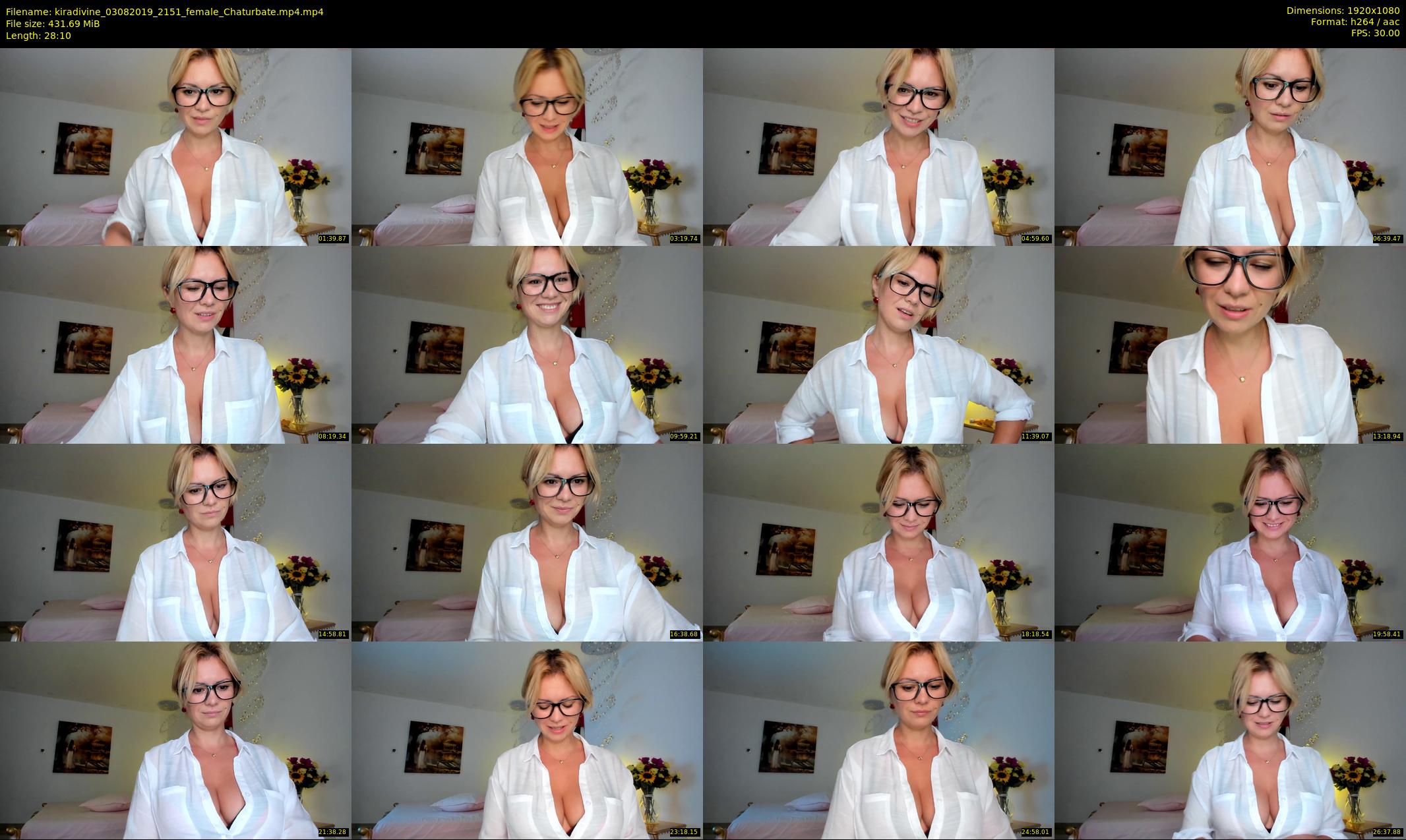 kiradivine — 29 minute Chaturbate female cam show recording, 1080p, Aug 3, 2019