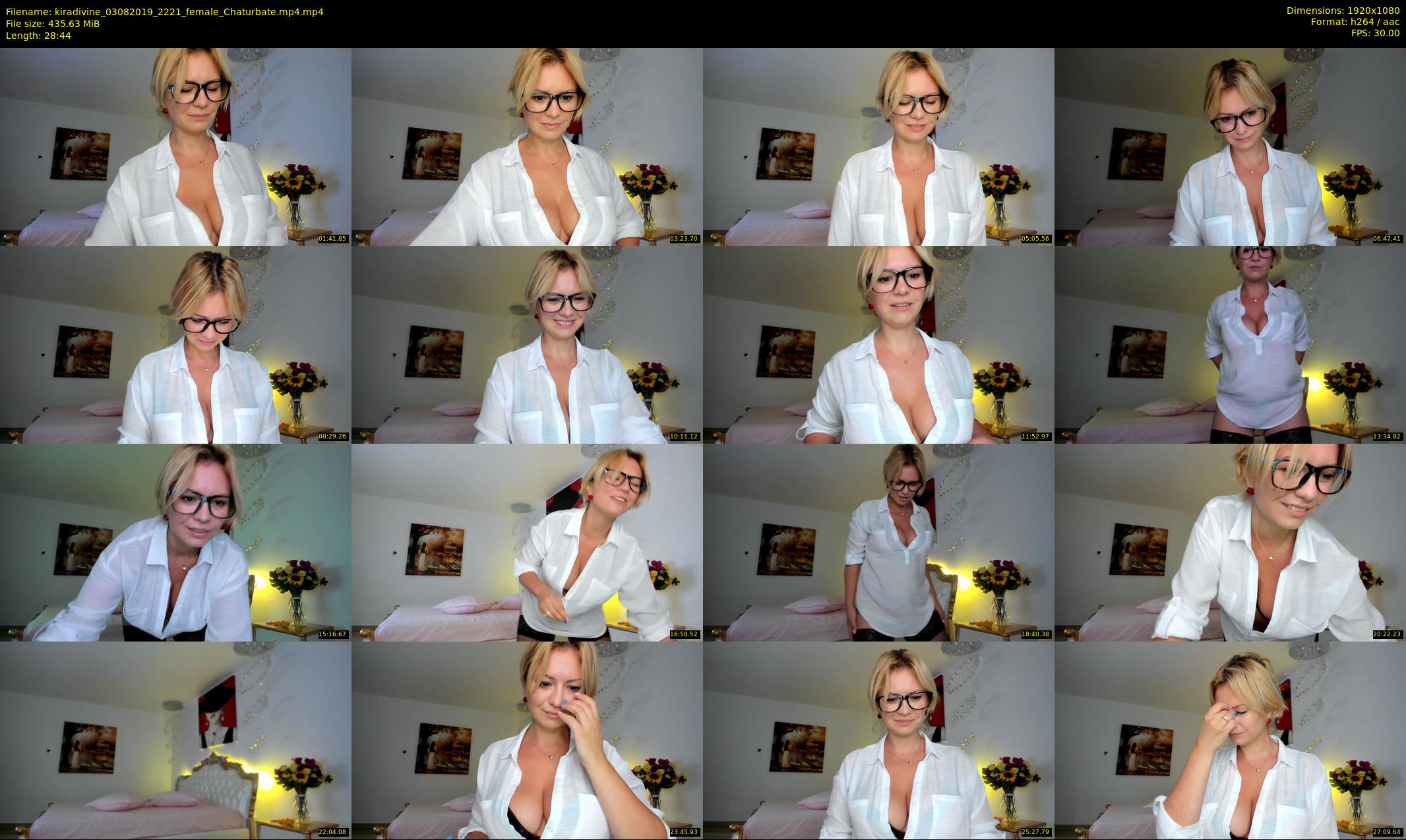 kiradivine — 29 minute Chaturbate female cam show recording, 1080p, Aug 3, 2019