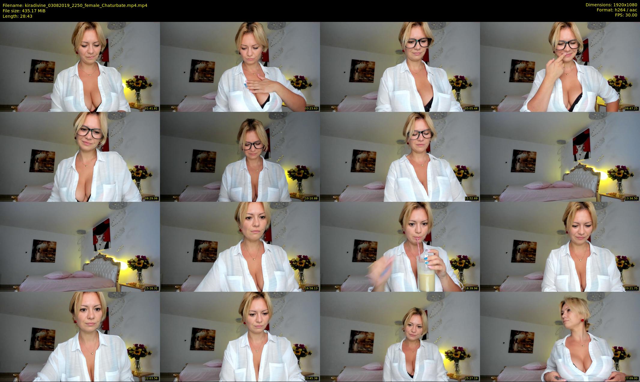 kiradivine — 29 minute Chaturbate female cam show recording, 1080p, Aug 3, 2019