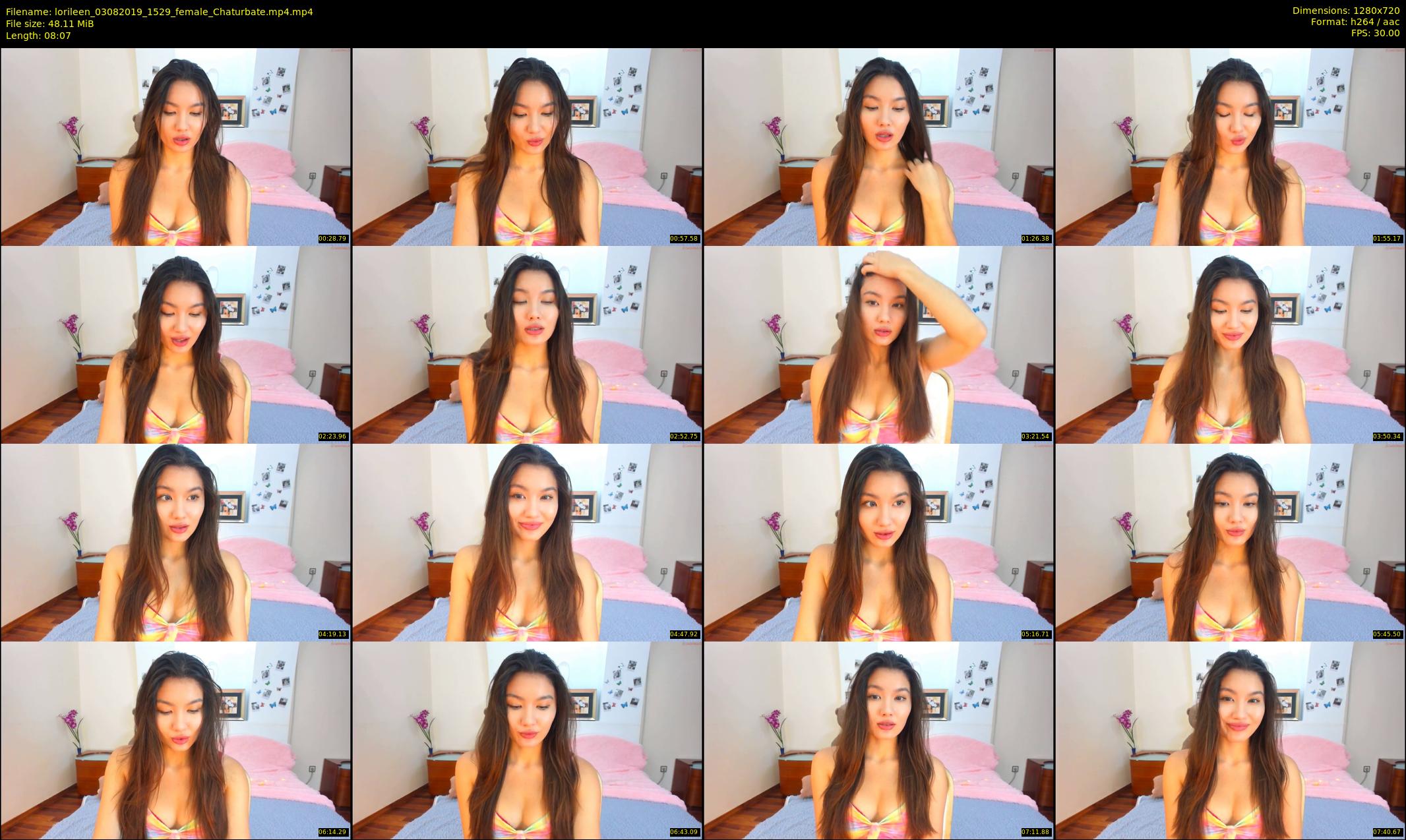 lorileen — 9 minute Chaturbate female cam show recording, 720p, Aug 3, 2019