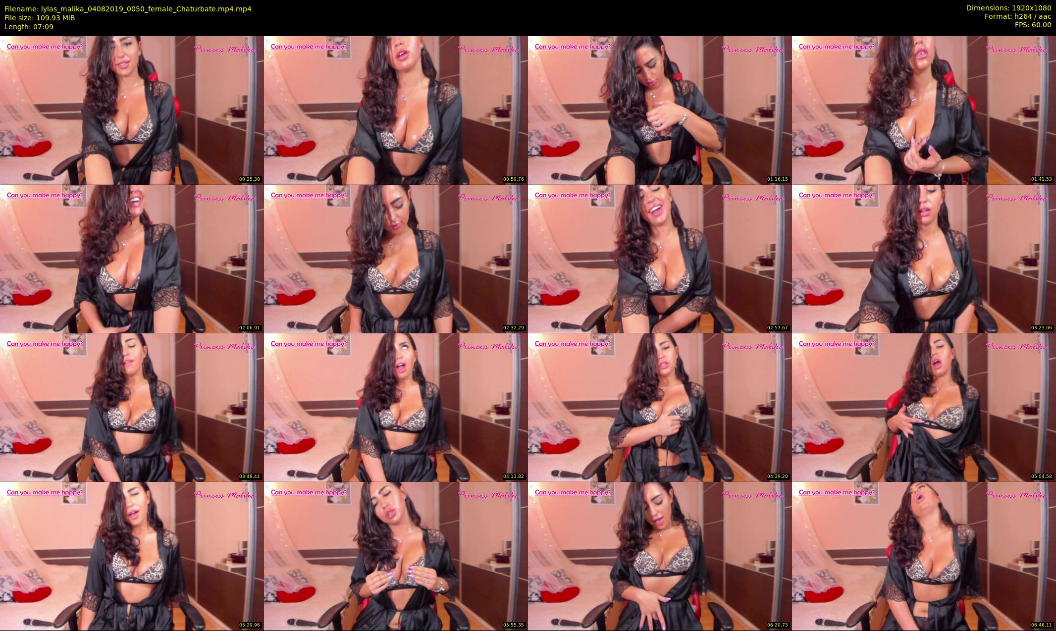 lylas_malika — 8 minute Chaturbate female cam show recording, 1080p, Aug 4, 2019