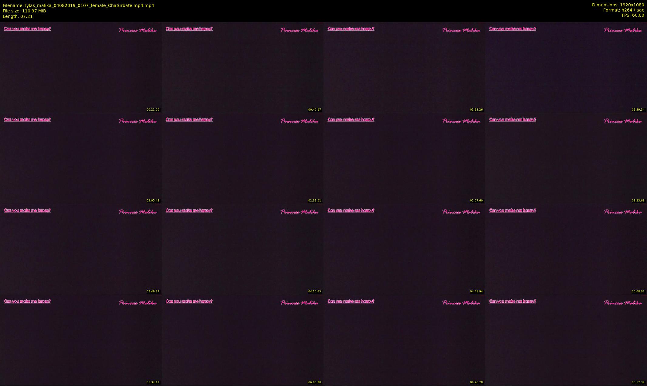 lylas_malika — 8 minute Chaturbate female cam show recording, 1080p, Aug 4, 2019