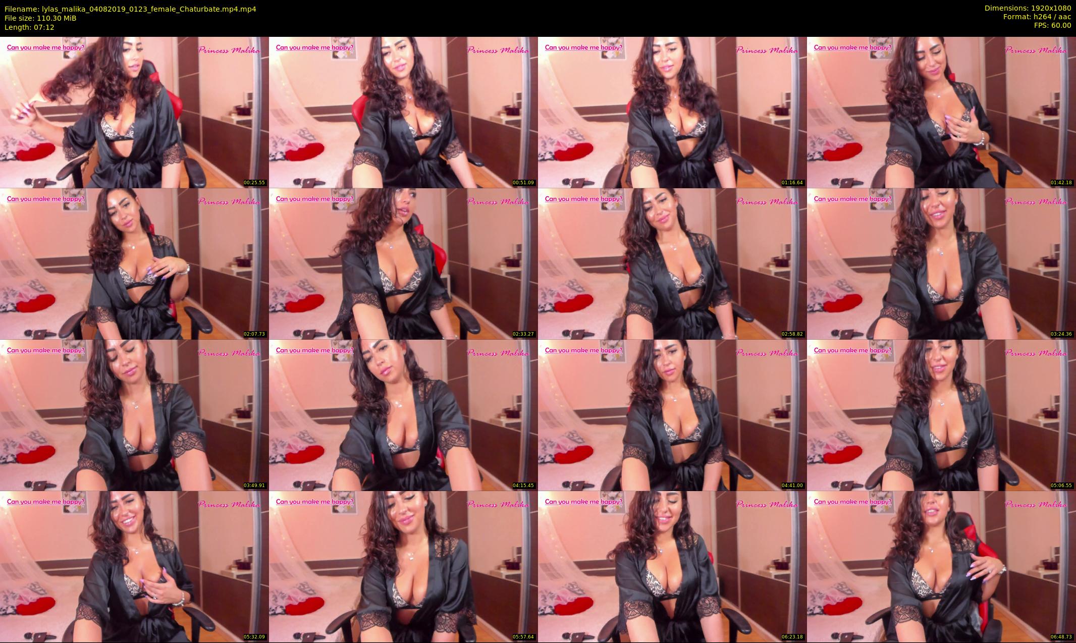 lylas_malika — 8 minute Chaturbate female cam show recording, 1080p, Aug 4, 2019