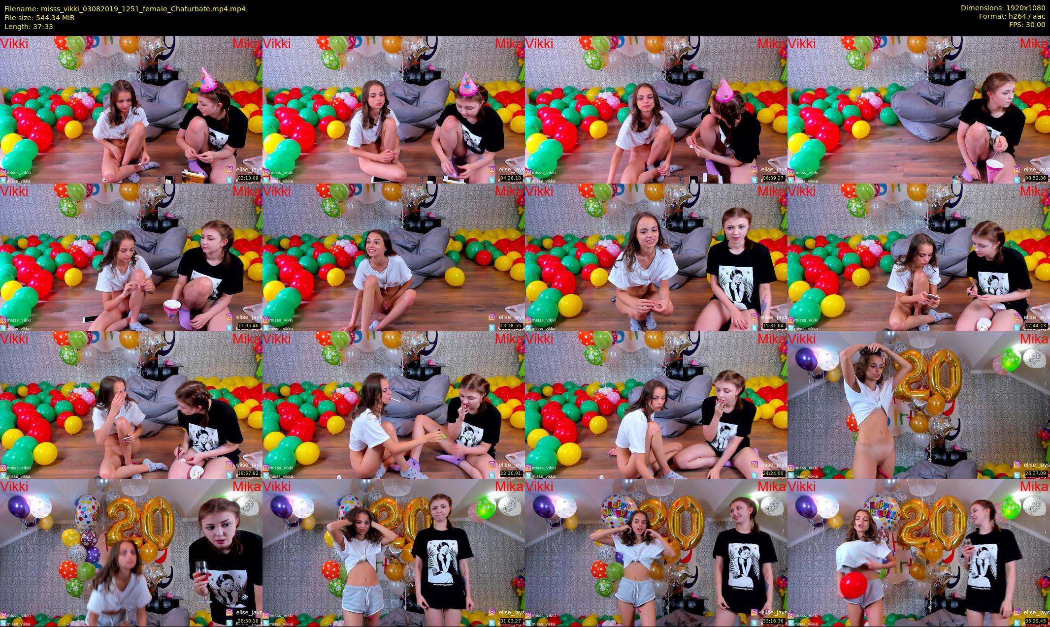 misss_vikki — 38 minute Chaturbate female cam show recording, 1080p, Aug 3, 2019