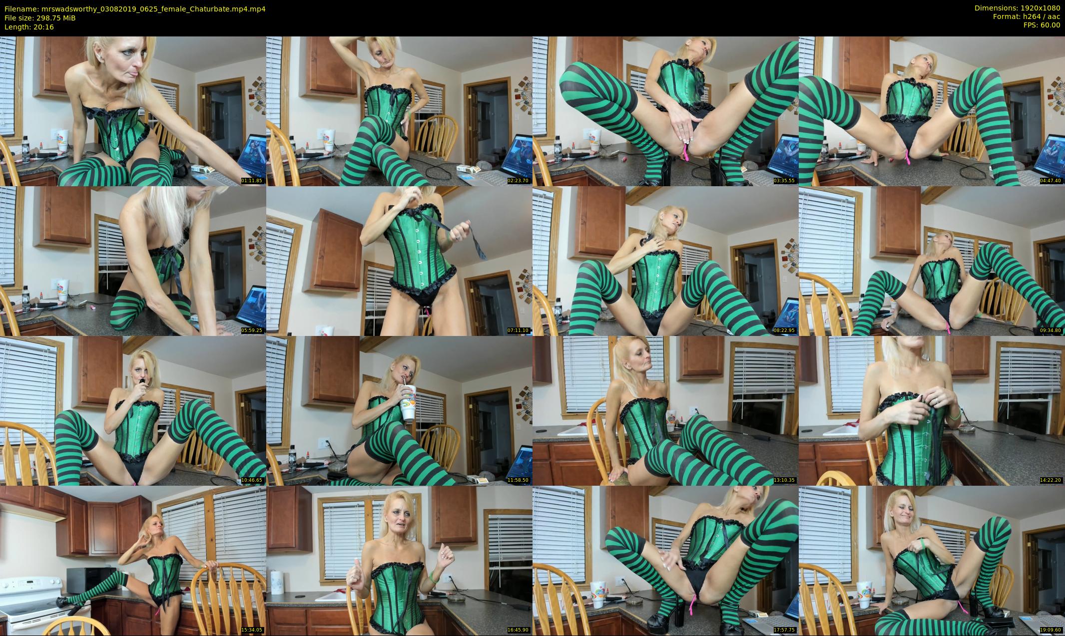 mrswadsworthy — 21 minute Chaturbate female cam show recording, 1080p, Aug 3, 2019
