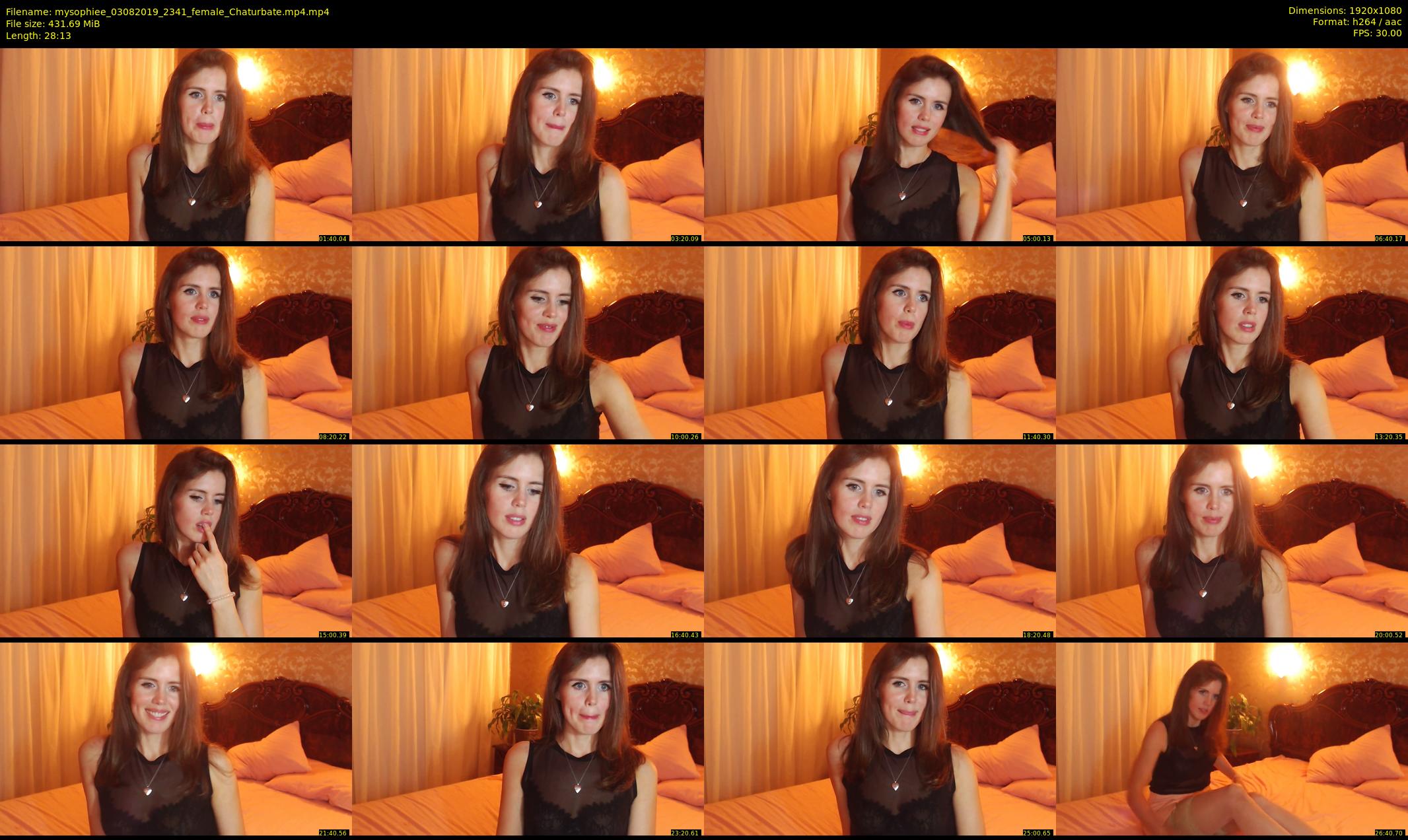 mysophiee — 29 minute Chaturbate female cam show recording, 1080p, Aug 3, 2019