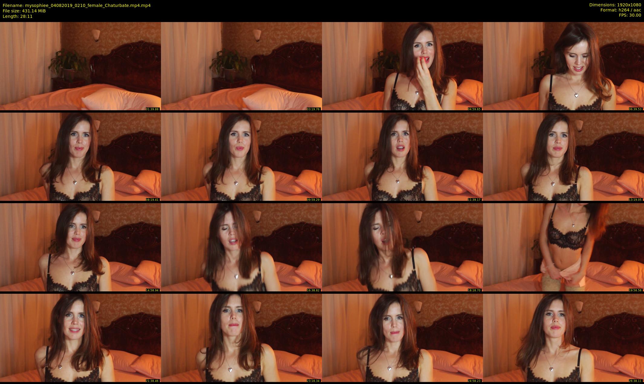 mysophiee — 29 minute Chaturbate female cam show recording, 1080p, Aug 4, 2019