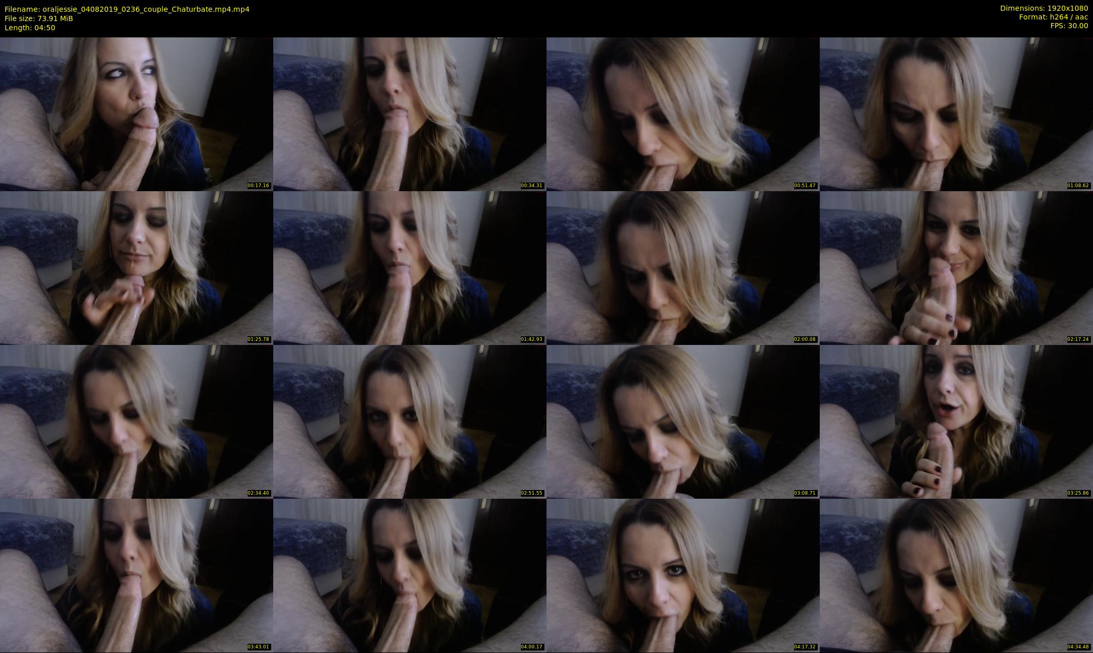 oraljessie — 5 minute Chaturbate couple cam show recording, 1080p, Aug 4, 2019