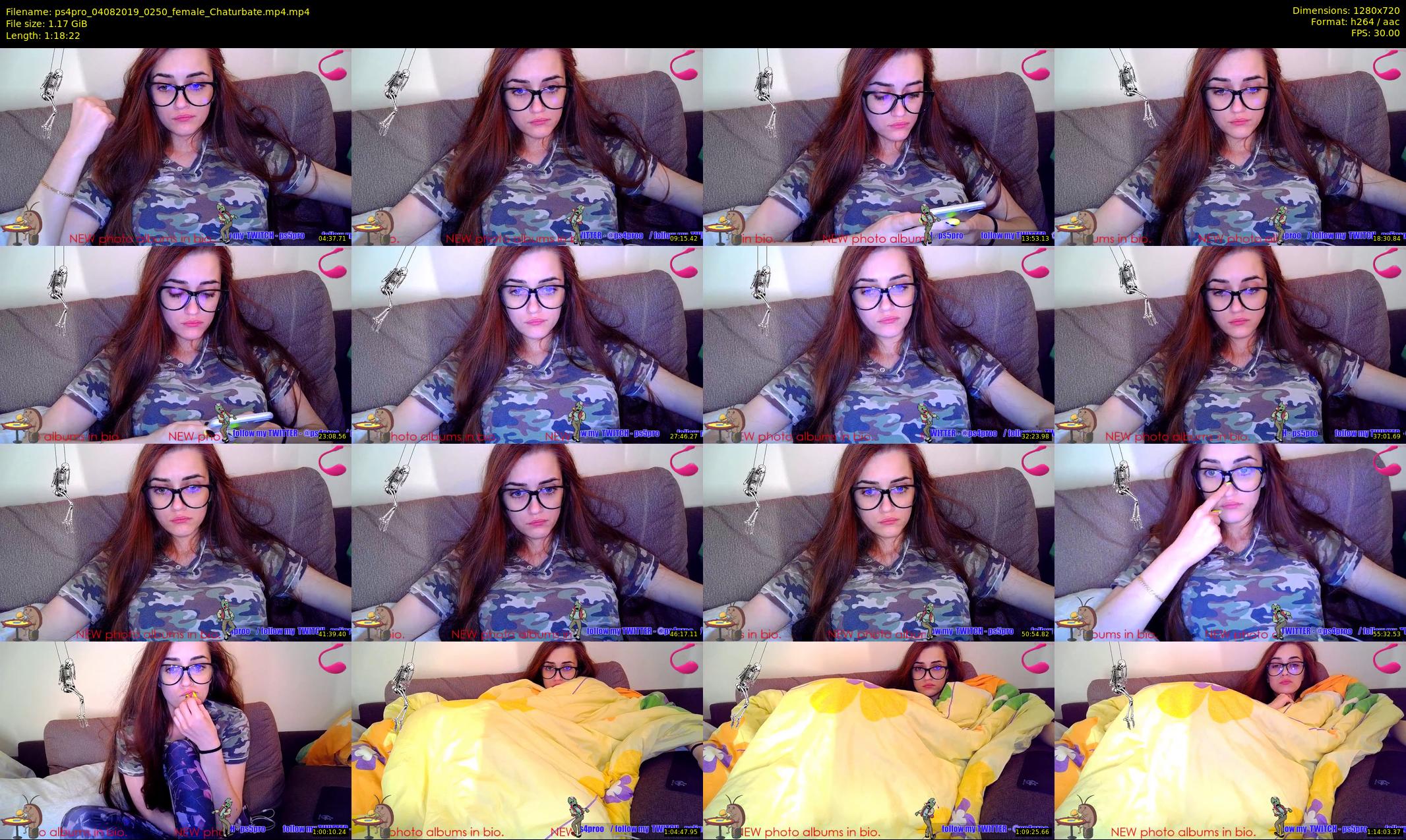 ps4pro — 79 minute Chaturbate female cam show recording, 720p, Aug 4, 2019