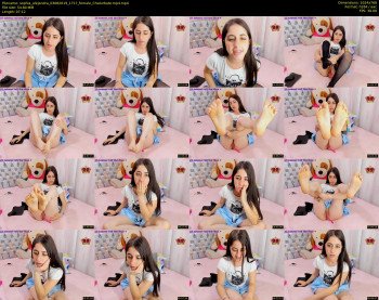 sophia_alejandra — 8 minute Chaturbate female cam show recording, 720p, Aug 3, 2019