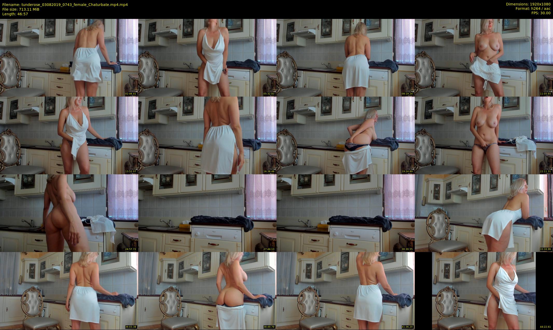tunderose — 47 minute Chaturbate female cam show recording, 1080p, Aug 3, 2019