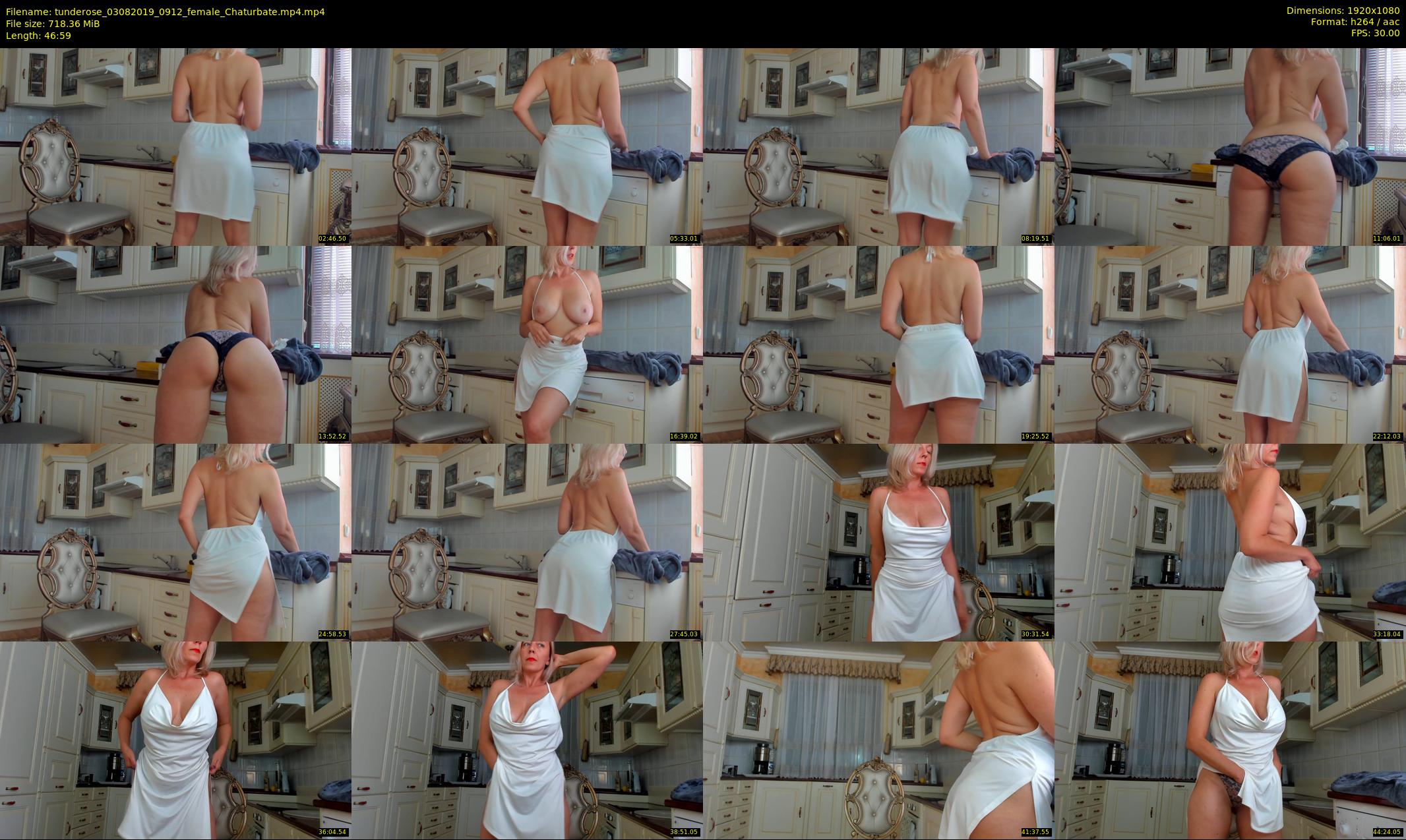 tunderose — 47 minute Chaturbate female cam show recording, 1080p, Aug 3, 2019
