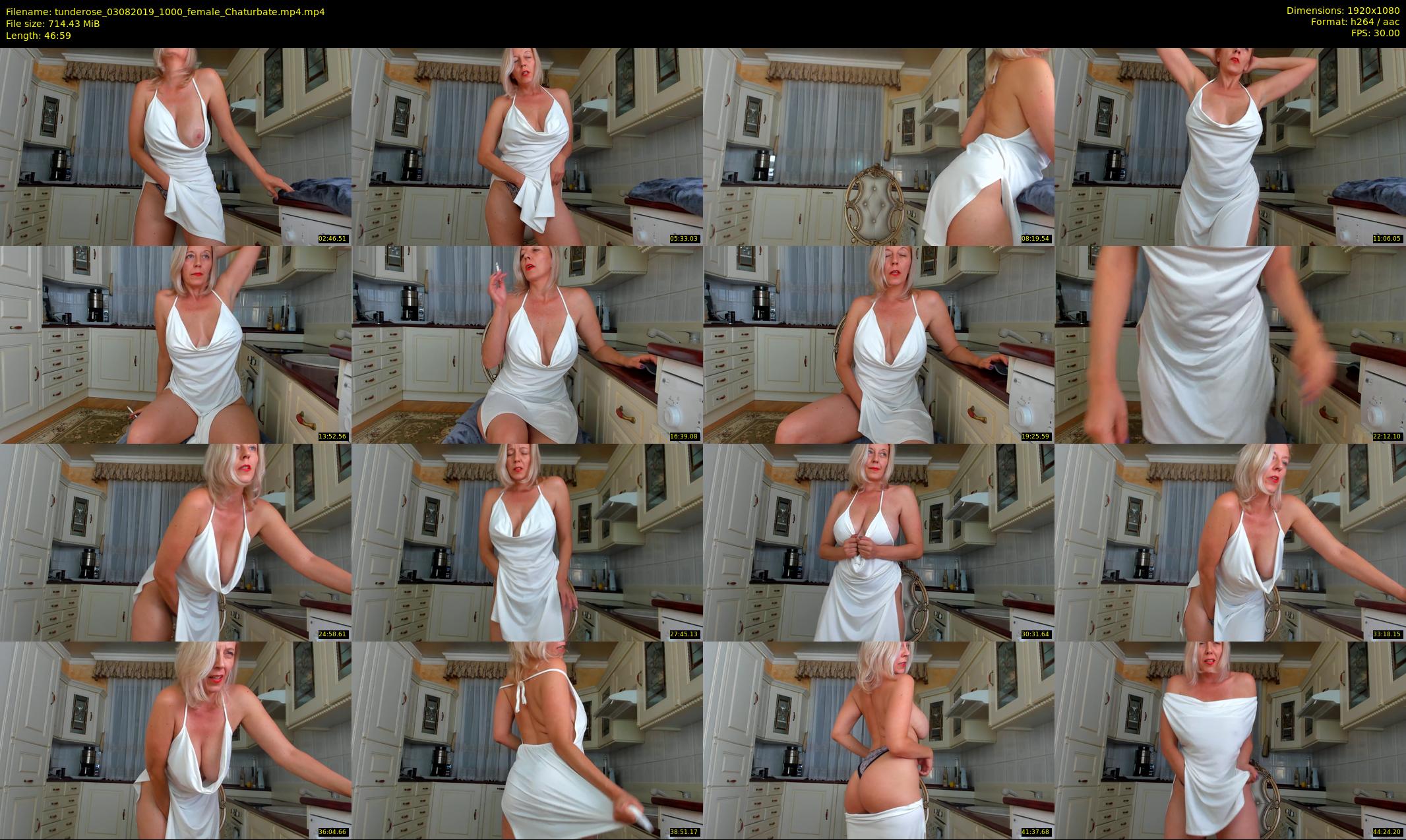 tunderose — 47 minute Chaturbate female cam show recording, 1080p, Aug 3, 2019