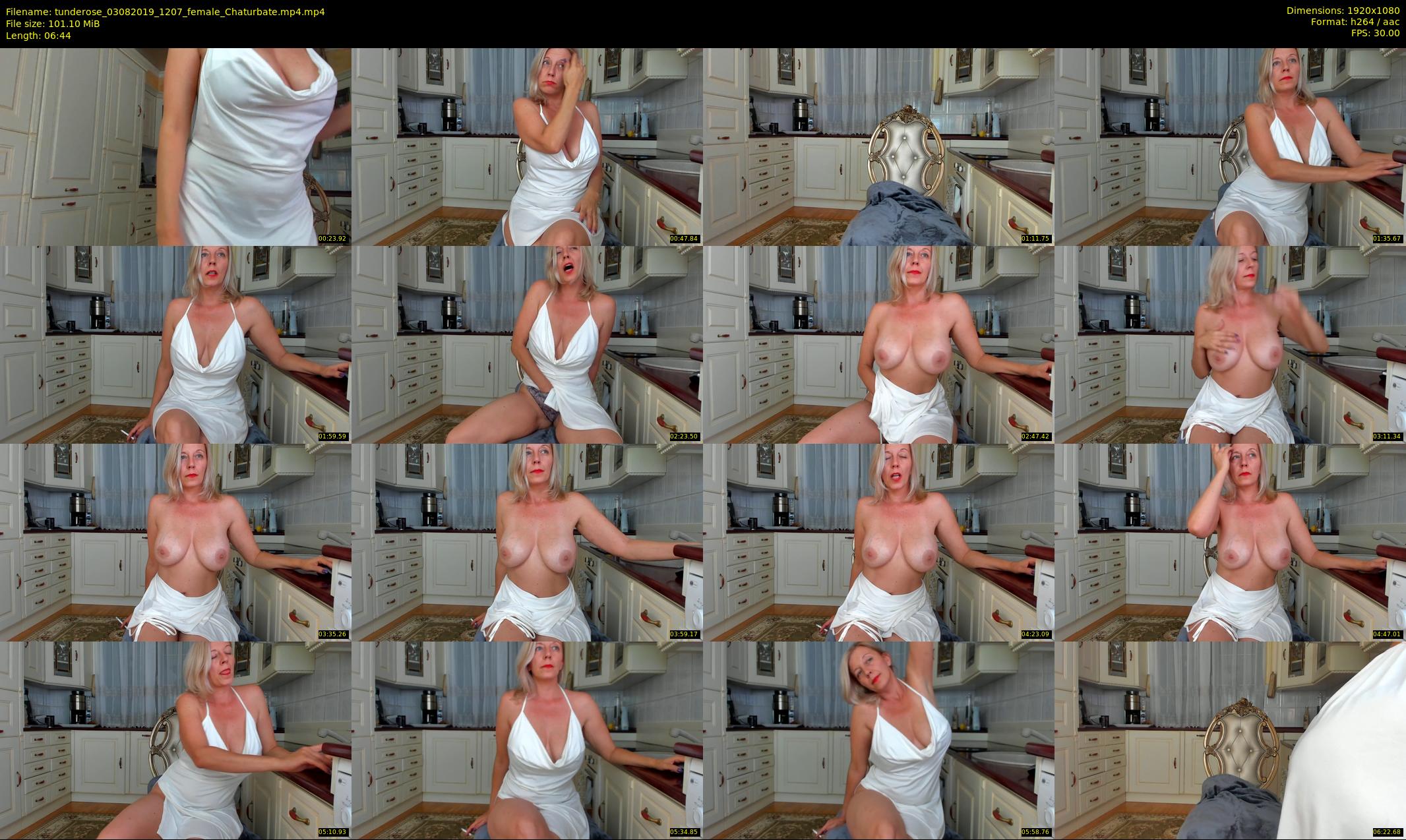 tunderose — 7 minute Chaturbate female cam show recording, 1080p, Aug 3, 2019