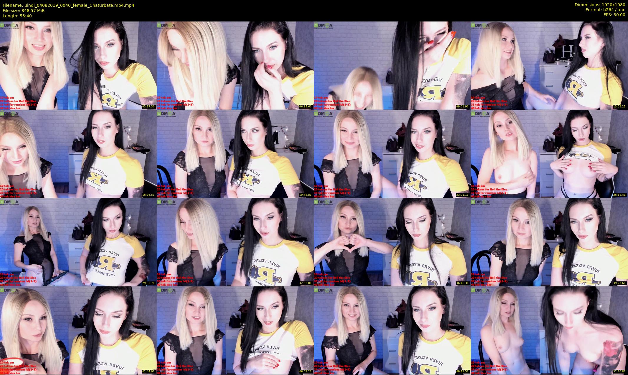 uindi — 56 minute Chaturbate female cam show recording, 1080p, Aug 4, 2019