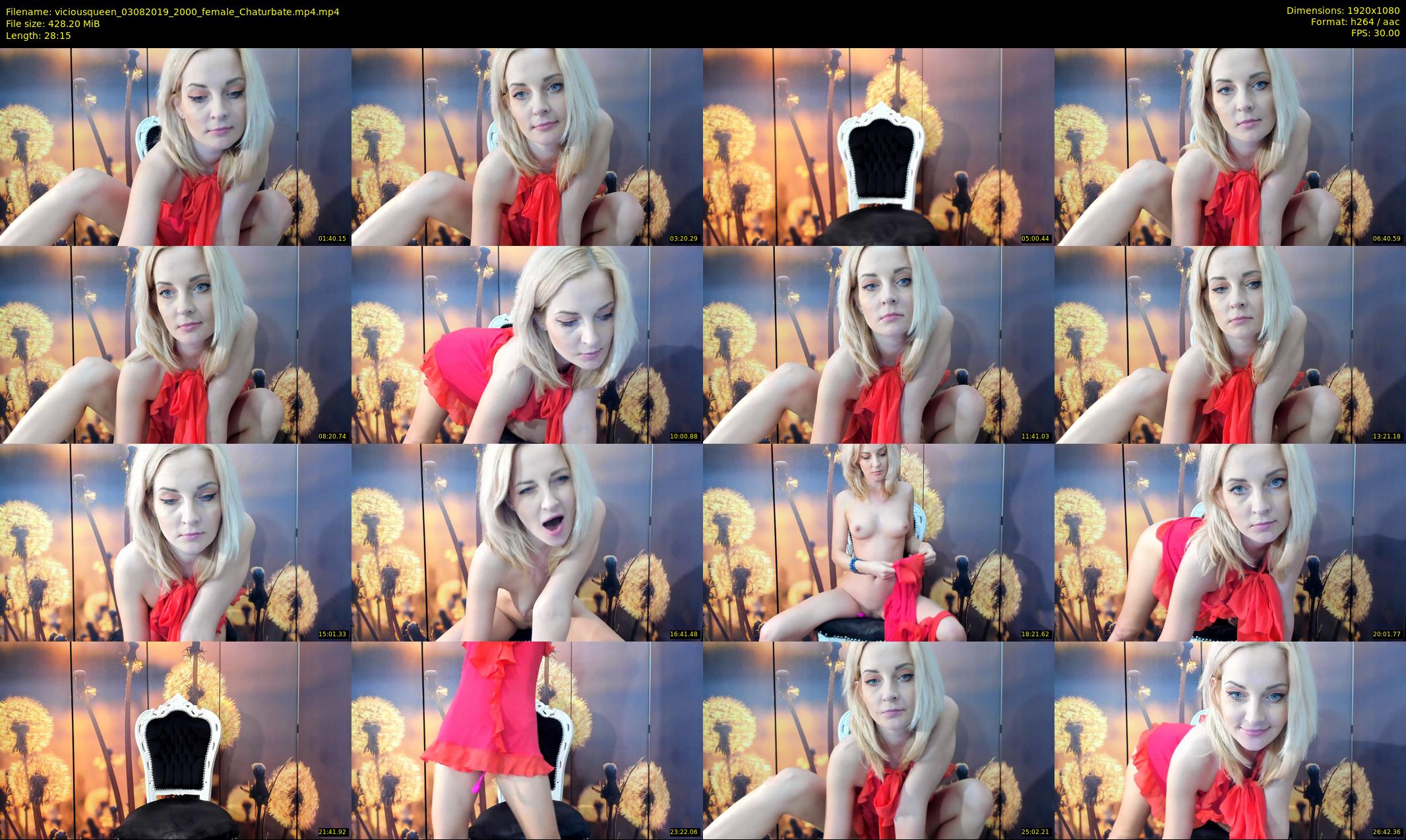 viciousqueen — 29 minute Chaturbate female cam show recording, 1080p, Aug 3, 2019