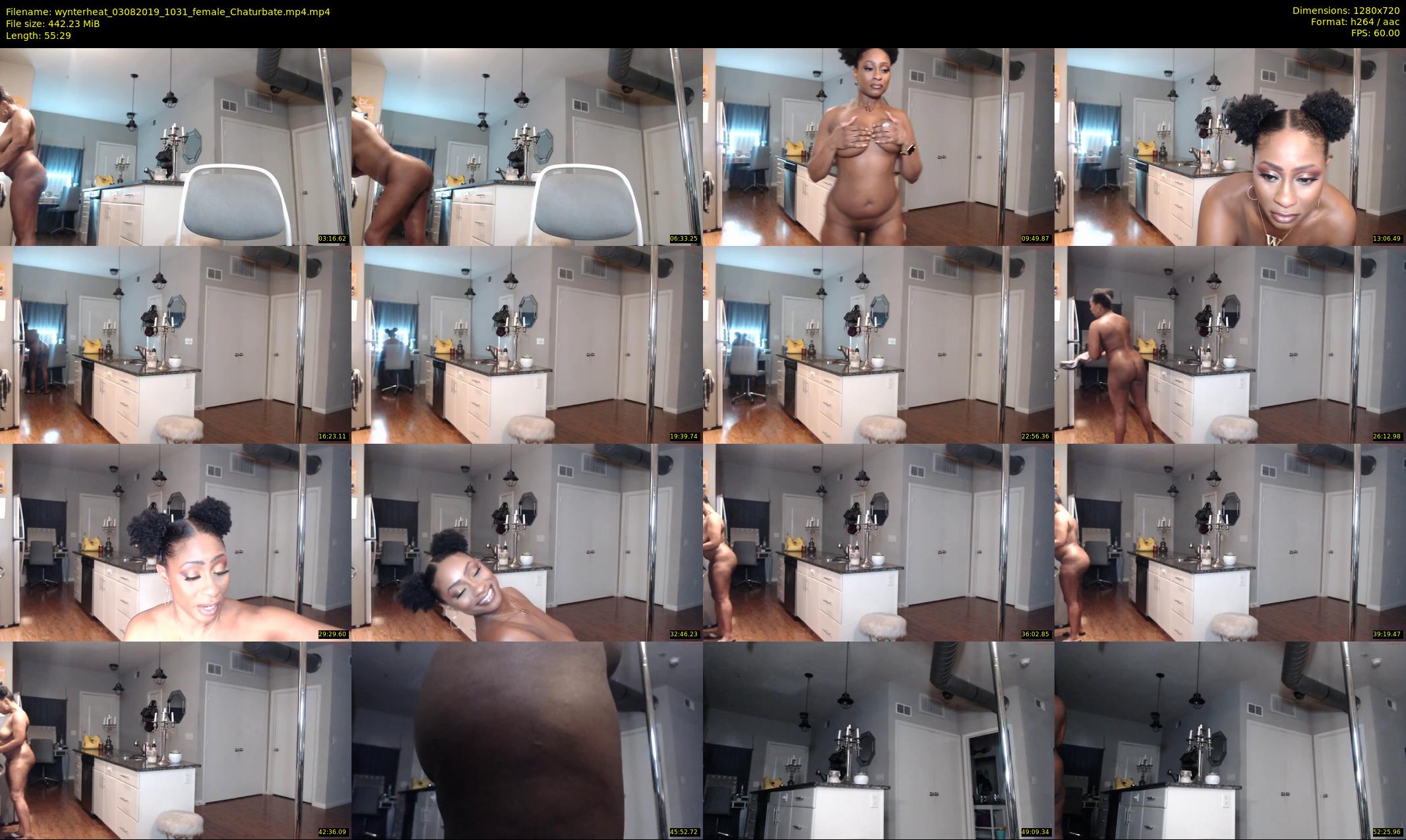 wynterheat — 56 minute Chaturbate female cam show recording, 720p, Aug 3, 2019