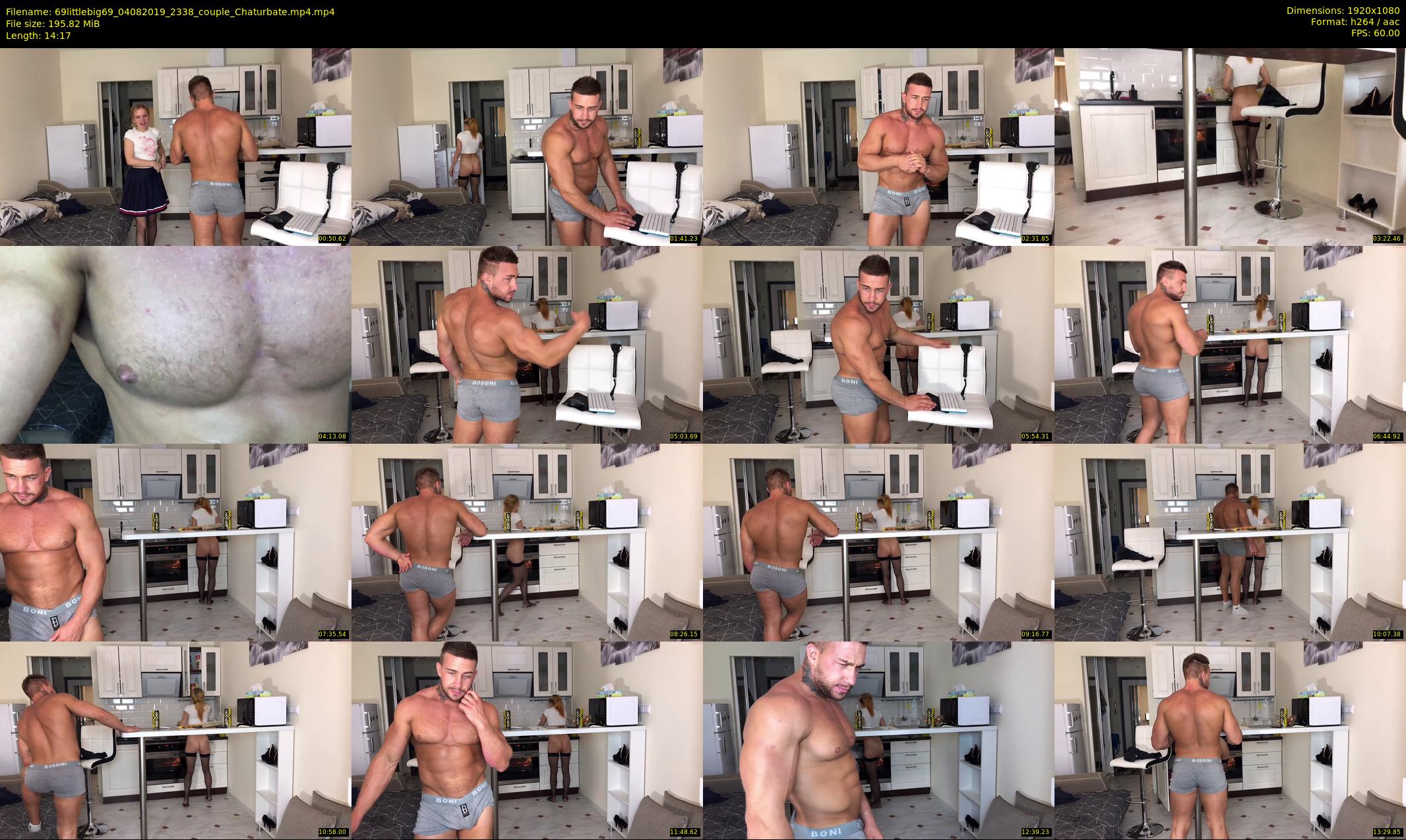 69littlebig69 — 15 minute Chaturbate couple cam show recording, 1080p, Aug 4, 2019