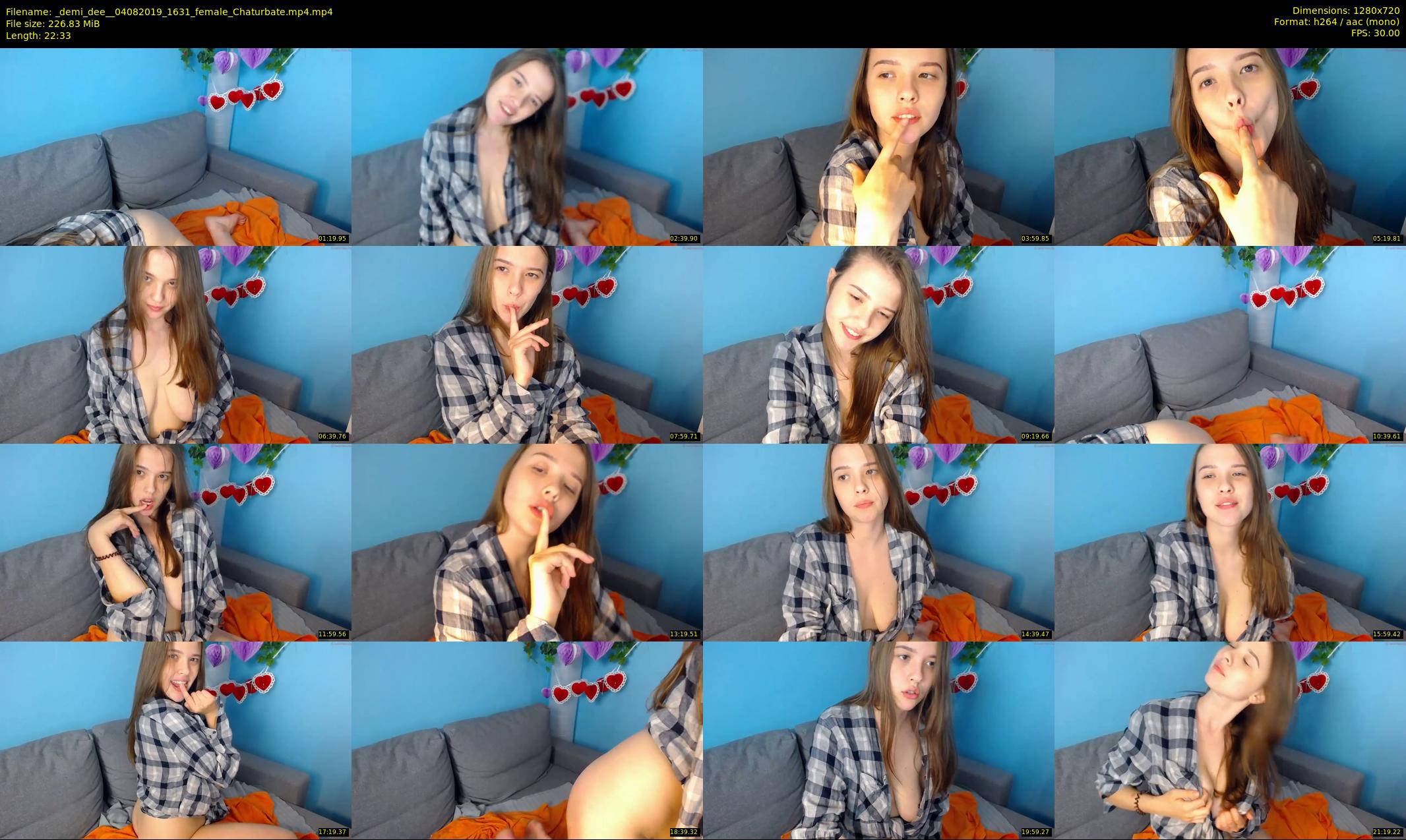 _demi_dee_ — 23 minute Chaturbate female cam show recording, 720p, Aug 4, 2019
