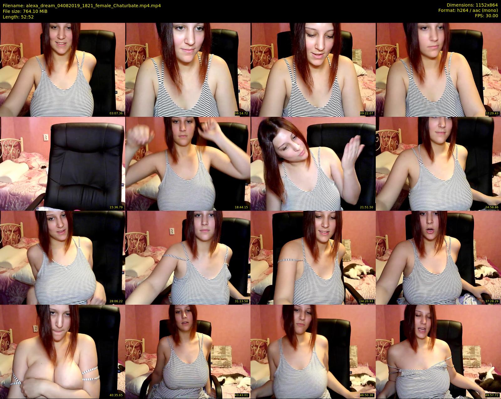 alexa_dream — 53 minute Chaturbate female cam show recording, 720p, Aug 4, 2019