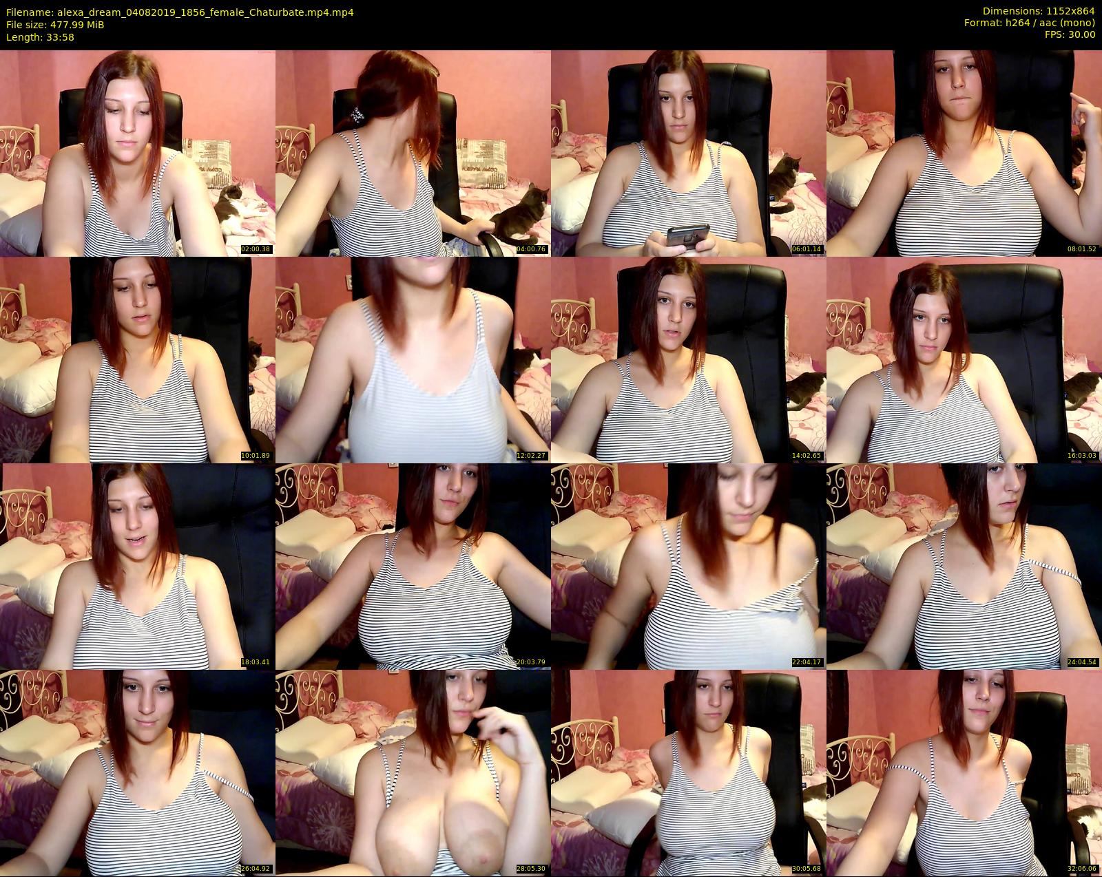 alexa_dream — 34 minute Chaturbate female cam show recording, 720p, Aug 4, 2019