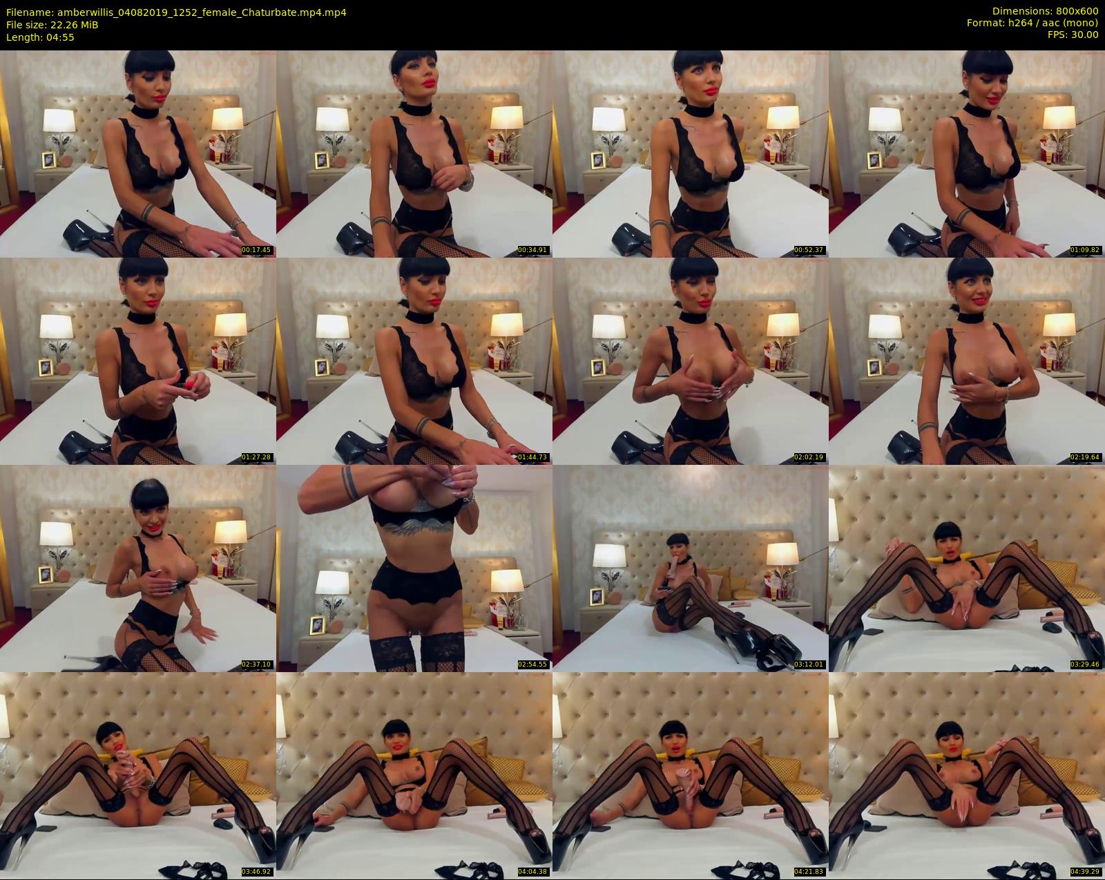 amberwillis — 5 minute Chaturbate female cam show recording, 480p, Aug 4, 2019