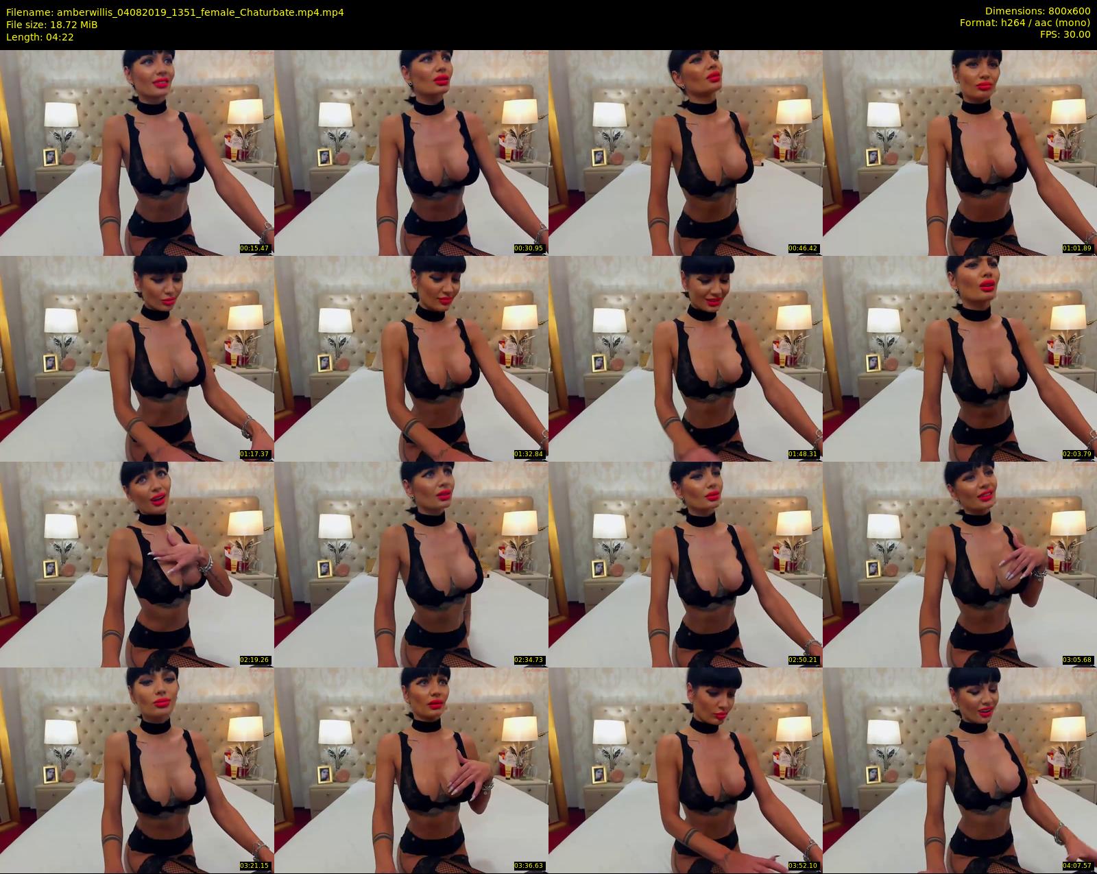 amberwillis — 5 minute Chaturbate female cam show recording, 480p, Aug 4, 2019