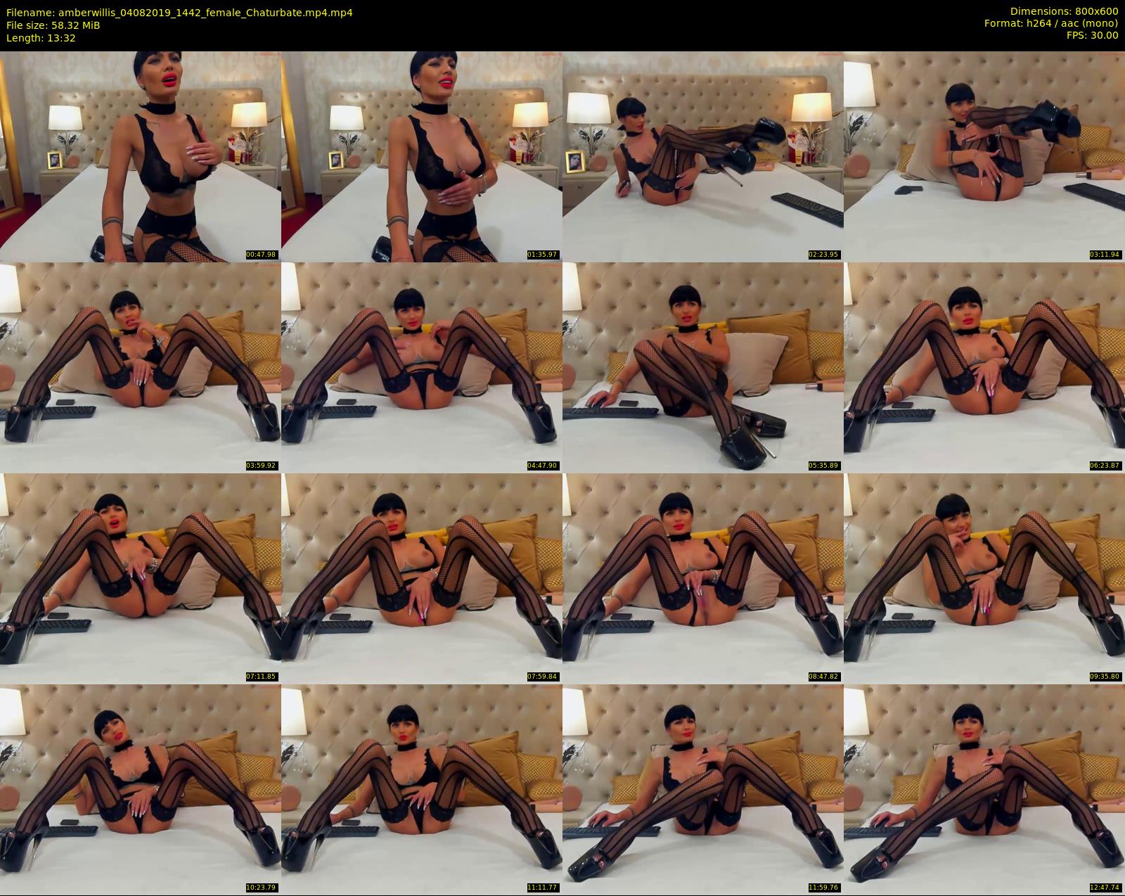 amberwillis — 14 minute Chaturbate female cam show recording, 480p, Aug 4, 2019