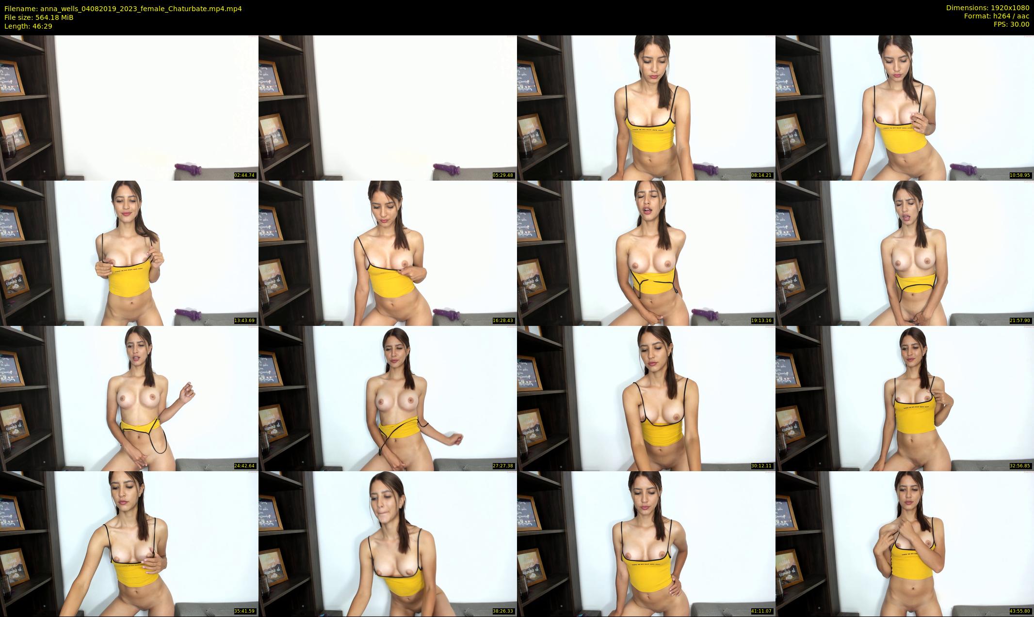 anna_wells — 47 minute Chaturbate female cam show recording, 1080p, Aug 4, 2019