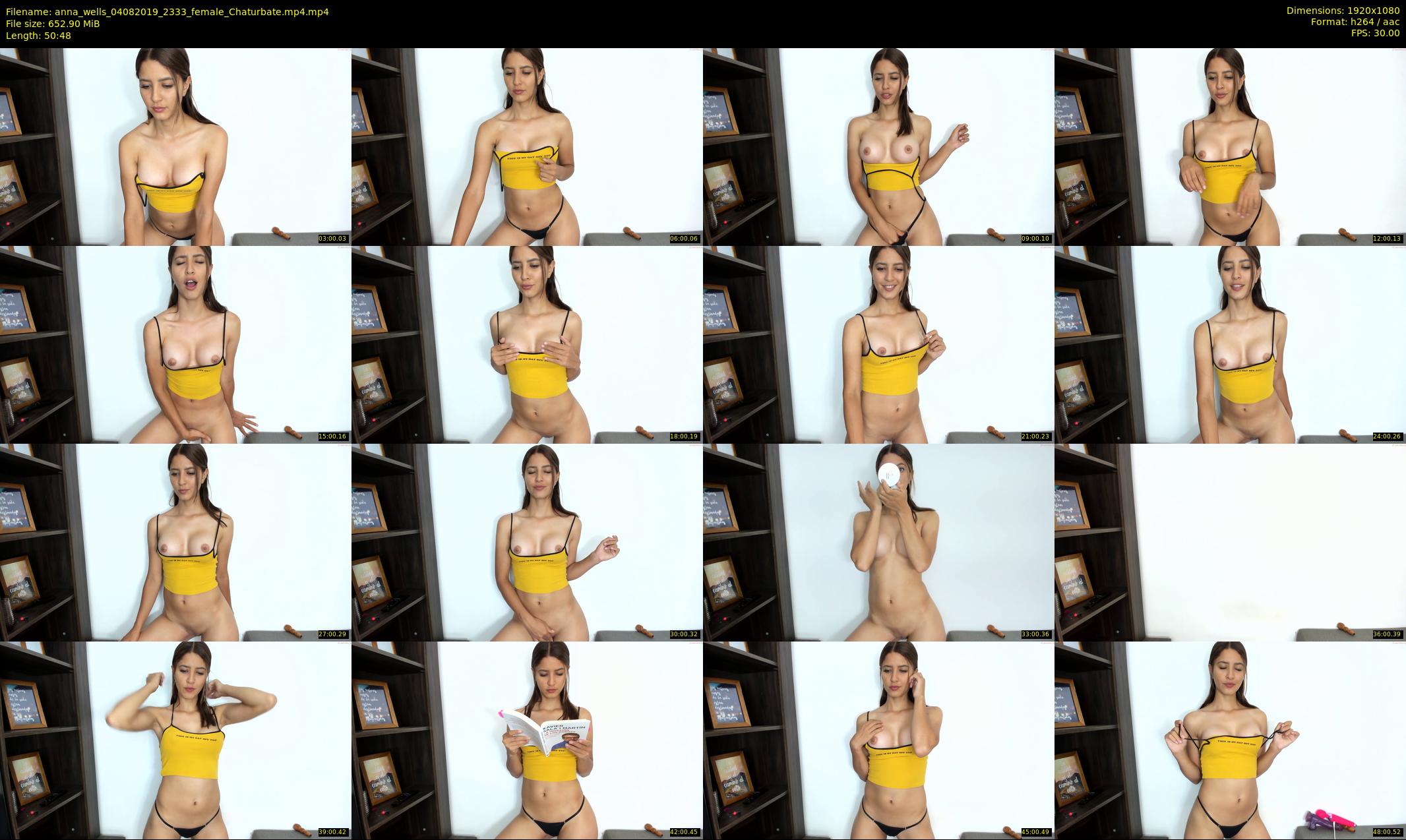 anna_wells — 51 minute Chaturbate female cam show recording, 1080p, Aug 4, 2019
