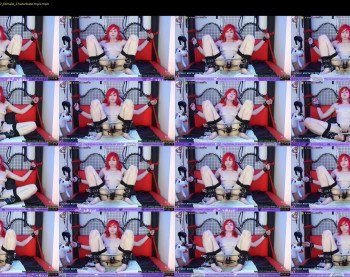 annajelly — 35 minute Chaturbate couple cam show recording, 1080p, Aug 5, 2019