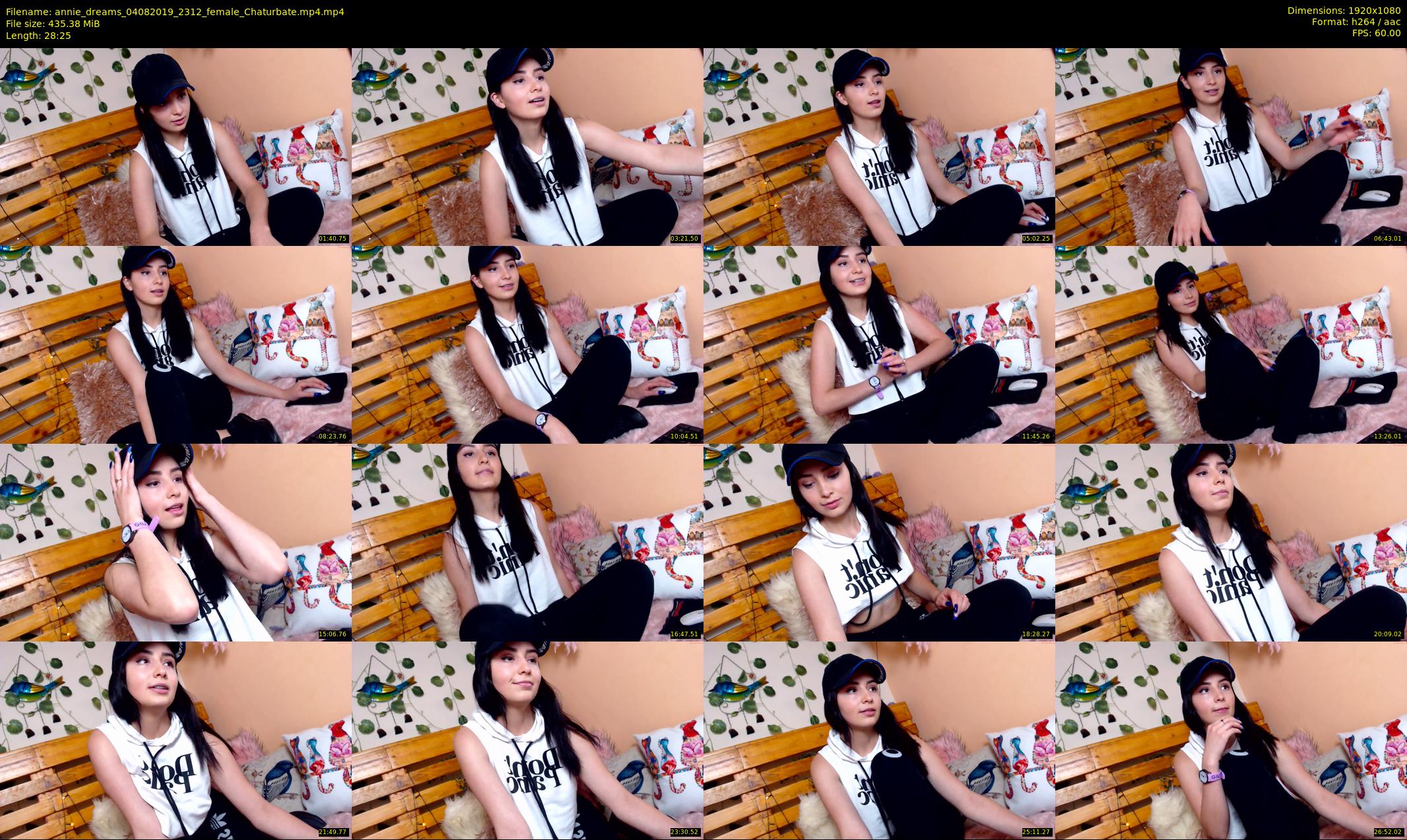 annie_dreams — 29 minute Chaturbate female cam show recording, 1080p, Aug 4, 2019