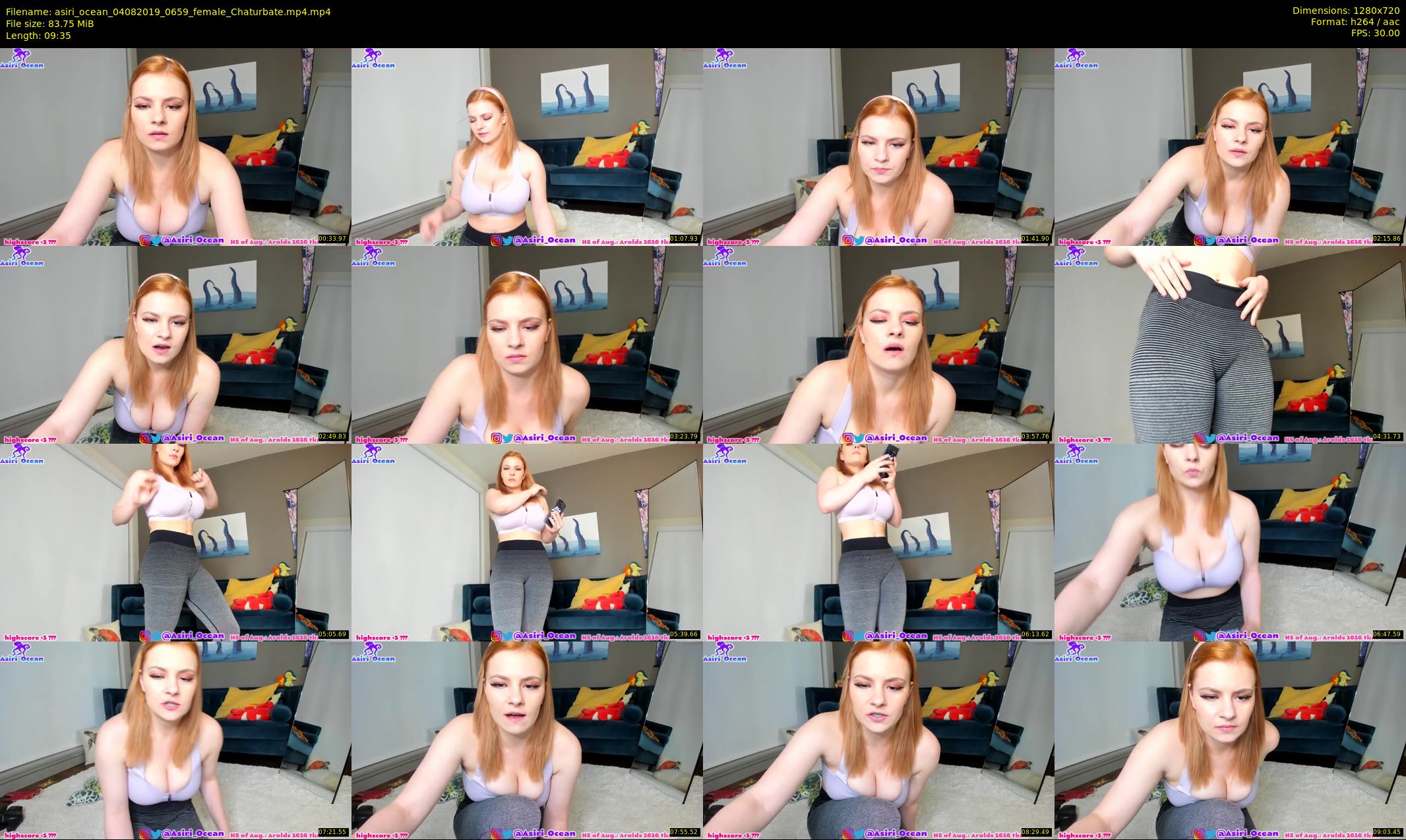 asiri_ocean — 10 minute Chaturbate female cam show recording, 720p, Aug 4, 2019