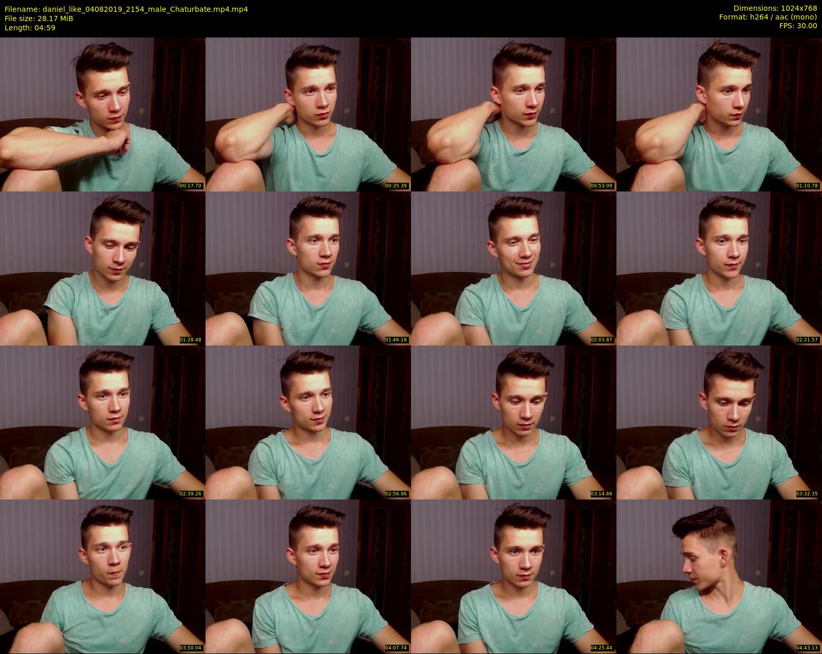 daniel_like — 5 minute Chaturbate male cam show recording, 720p, Aug 4, 2019