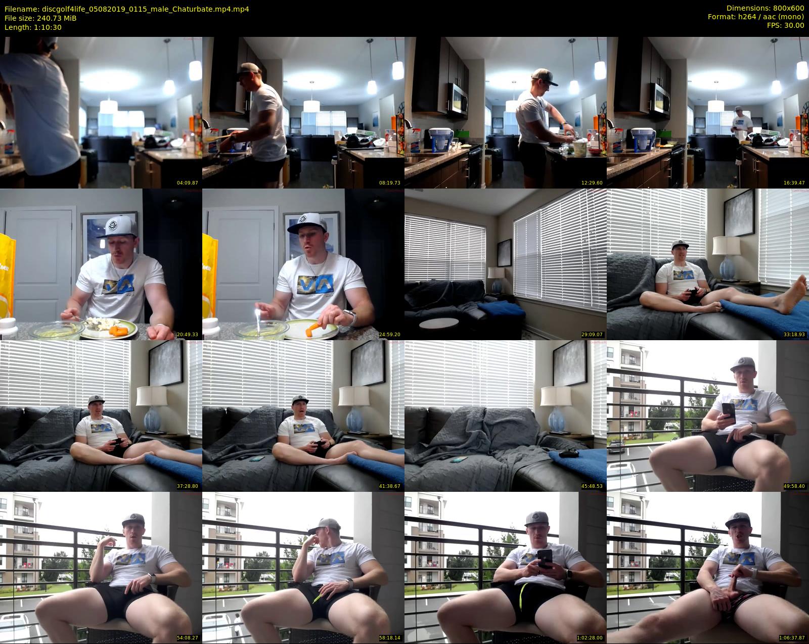 discgolf4life — 71 minute Chaturbate male cam show recording, 480p, Aug 5, 2019