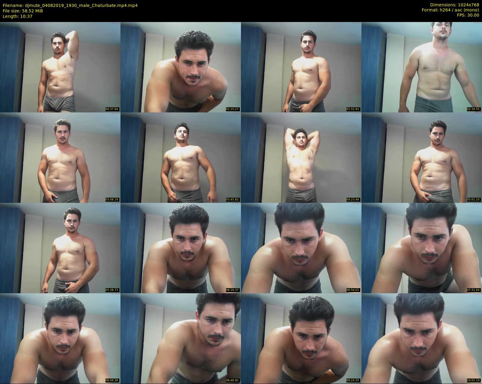 djmute — 11 minute Chaturbate male cam show recording, 720p, Aug 4, 2019