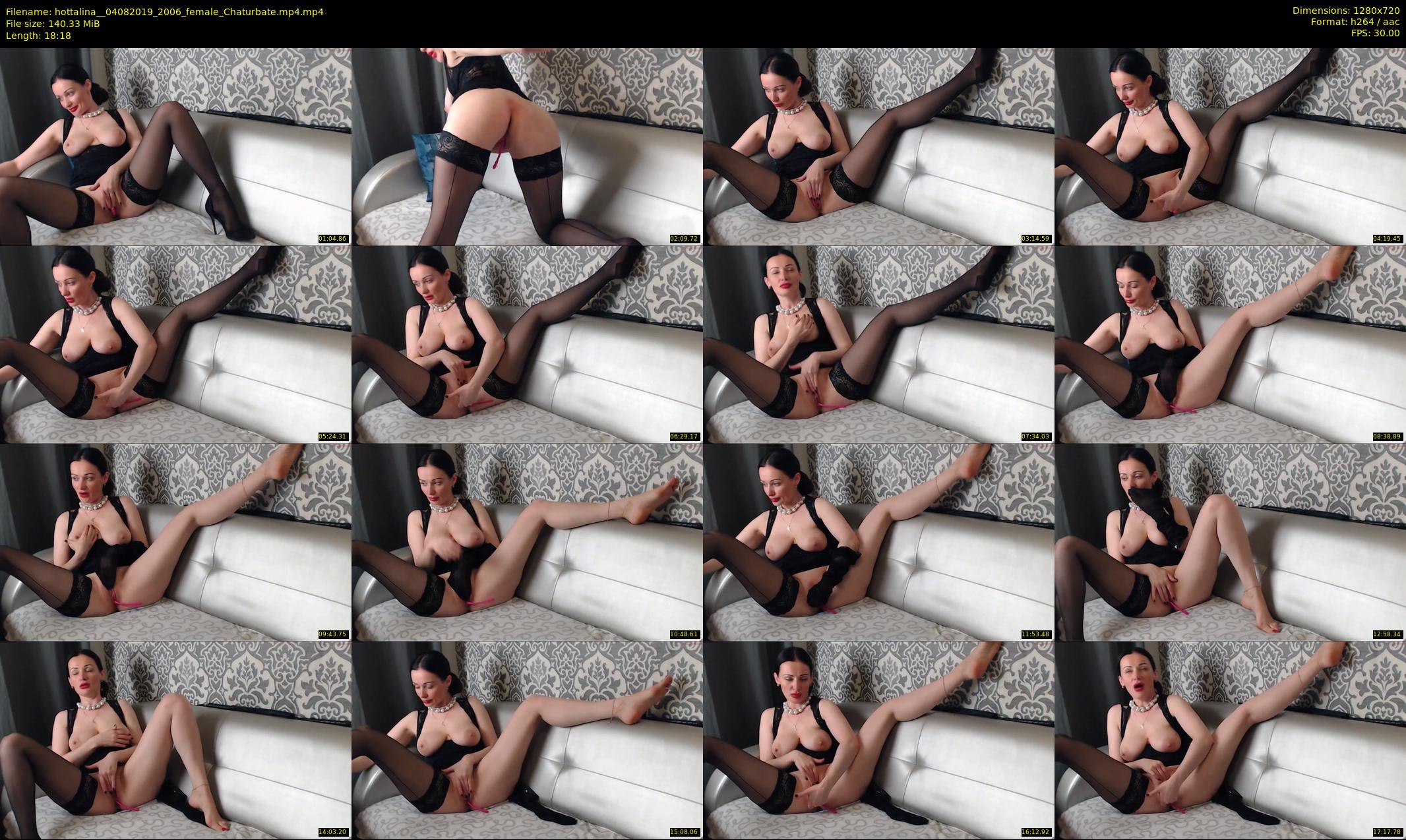 hottalina_ — 19 minute Chaturbate female cam show recording, 720p, Aug 4, 2019