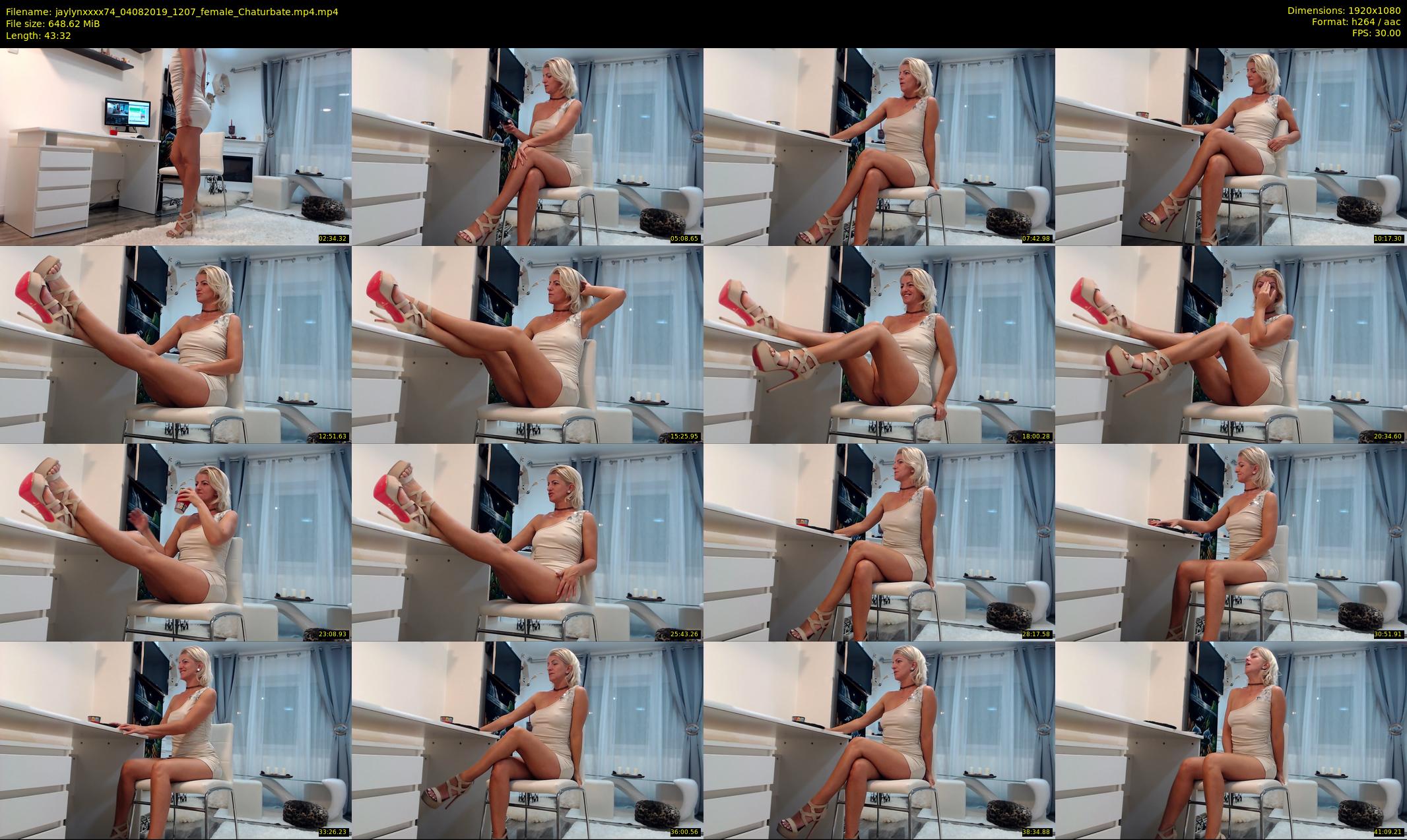 jaylynxxxx74 — 44 minute Chaturbate female cam show recording, 1080p, Aug 4, 2019