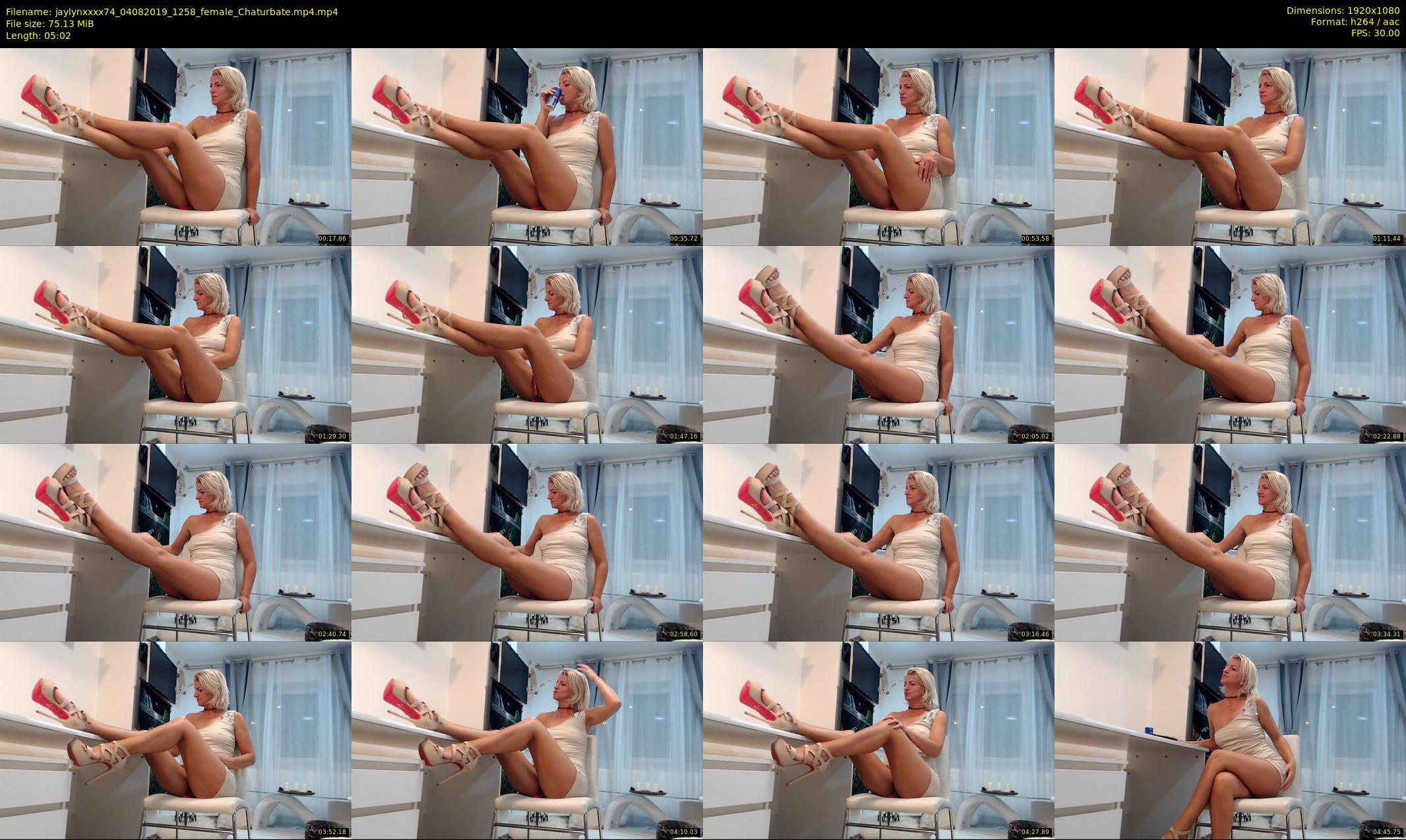 jaylynxxxx74 — 6 minute Chaturbate female cam show recording, 1080p, Aug 4, 2019
