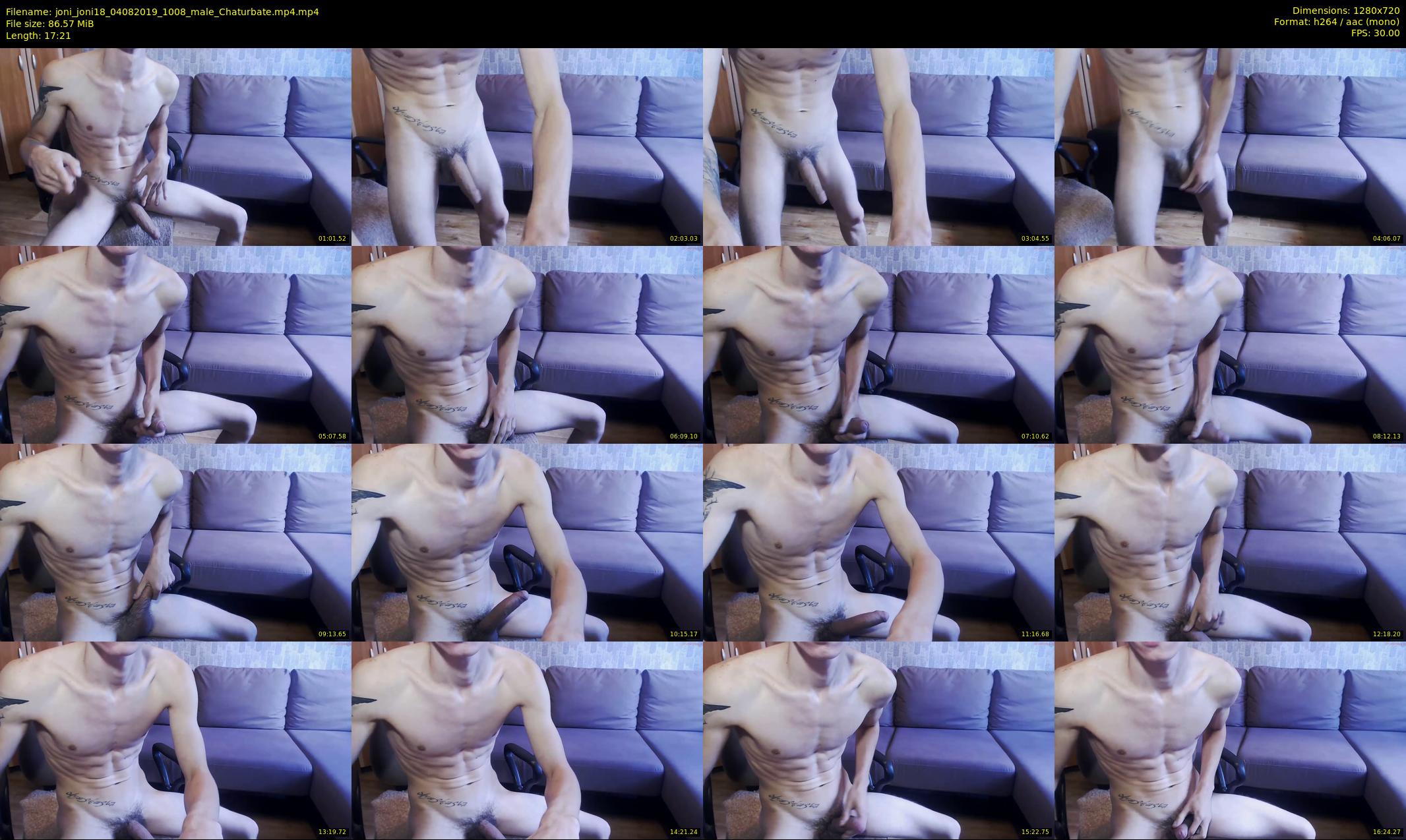 joni_joni18 — 18 minute Chaturbate male cam show recording, 720p, Aug 4, 2019